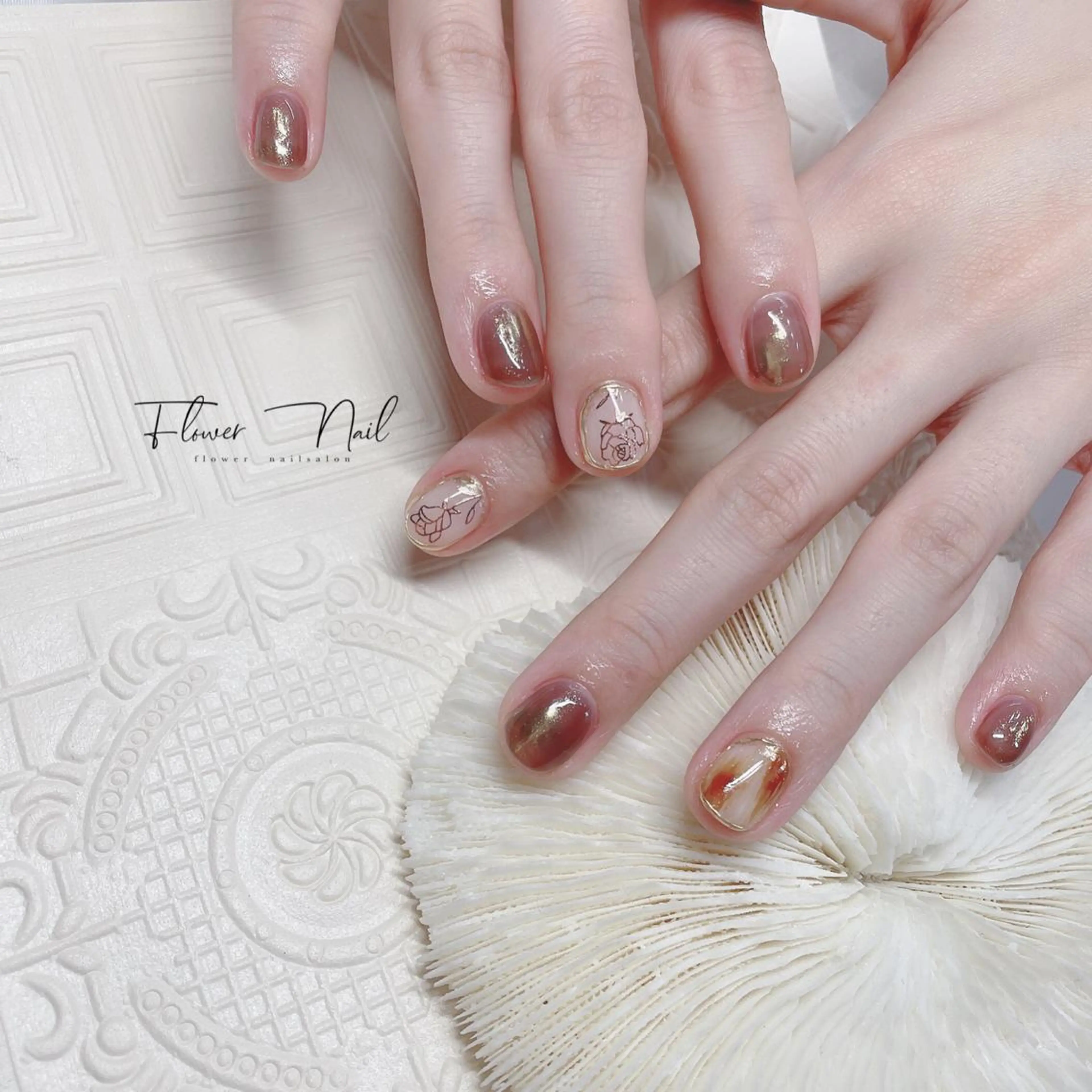 ネイル flower nailsalon所属・Flower nailのネイルデザイン