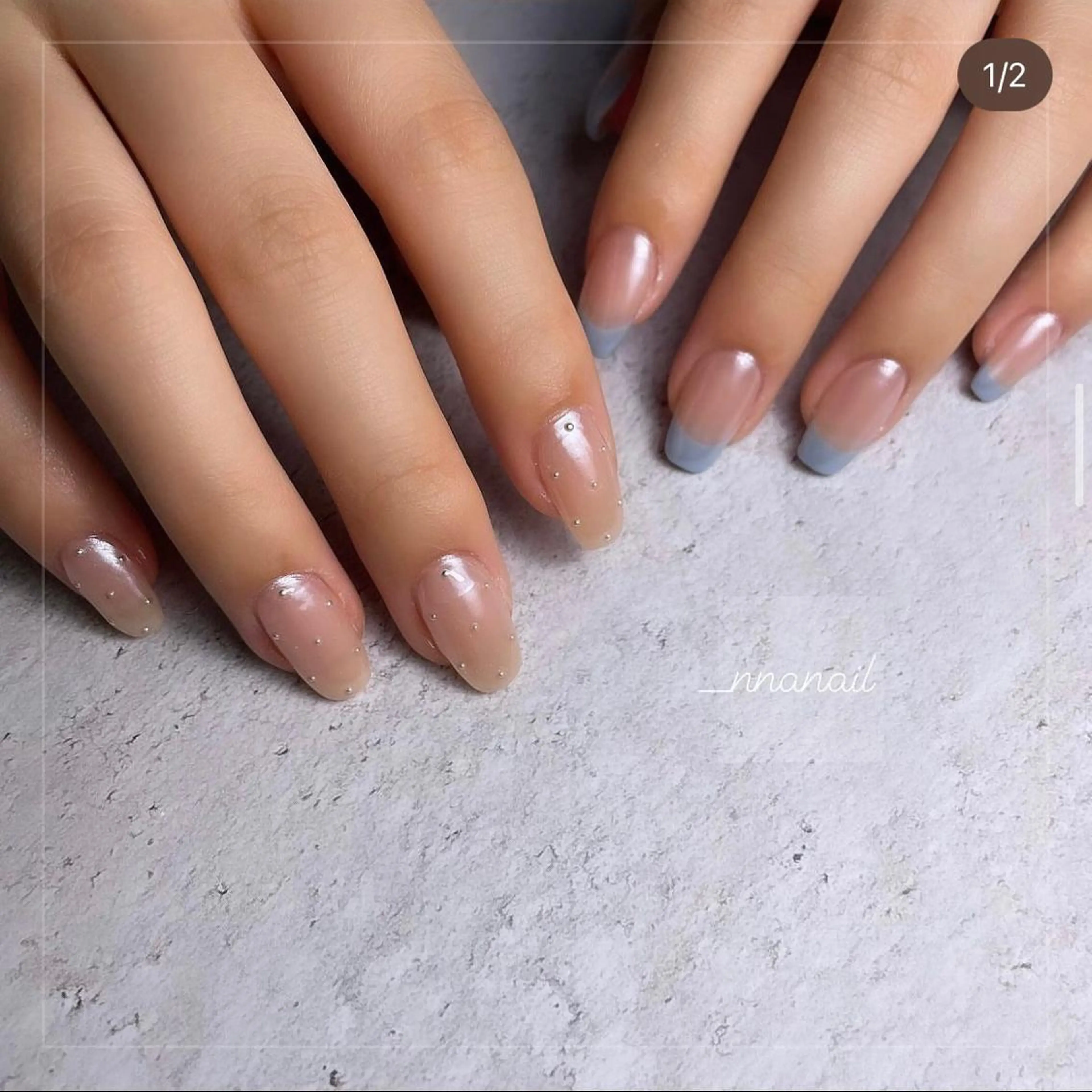 ネイル GRANDE OSU Anna 🧸💛のネイルデザイン