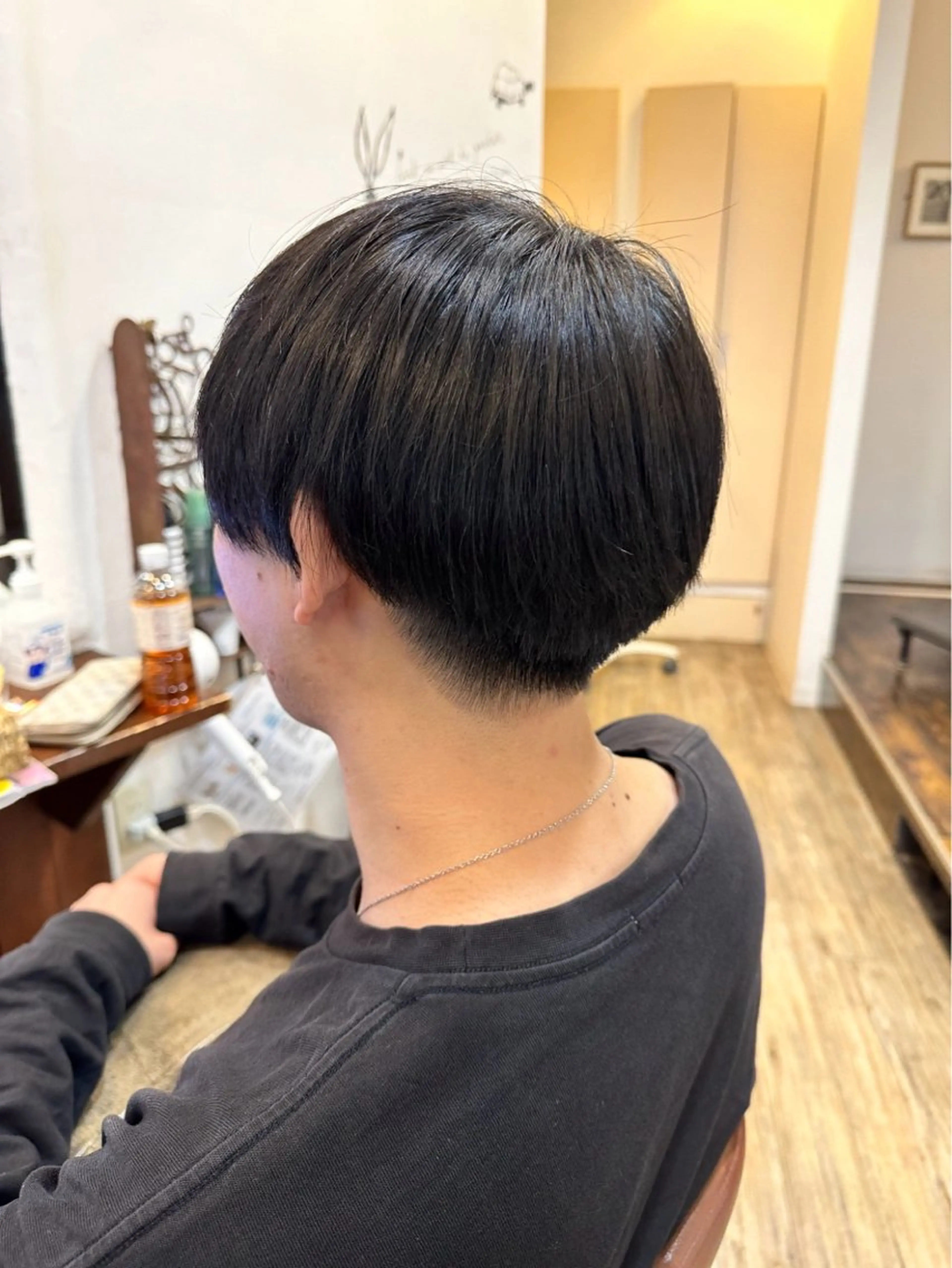 ショート メンズ カット特化型 美容師/栗本のヘアスタイル