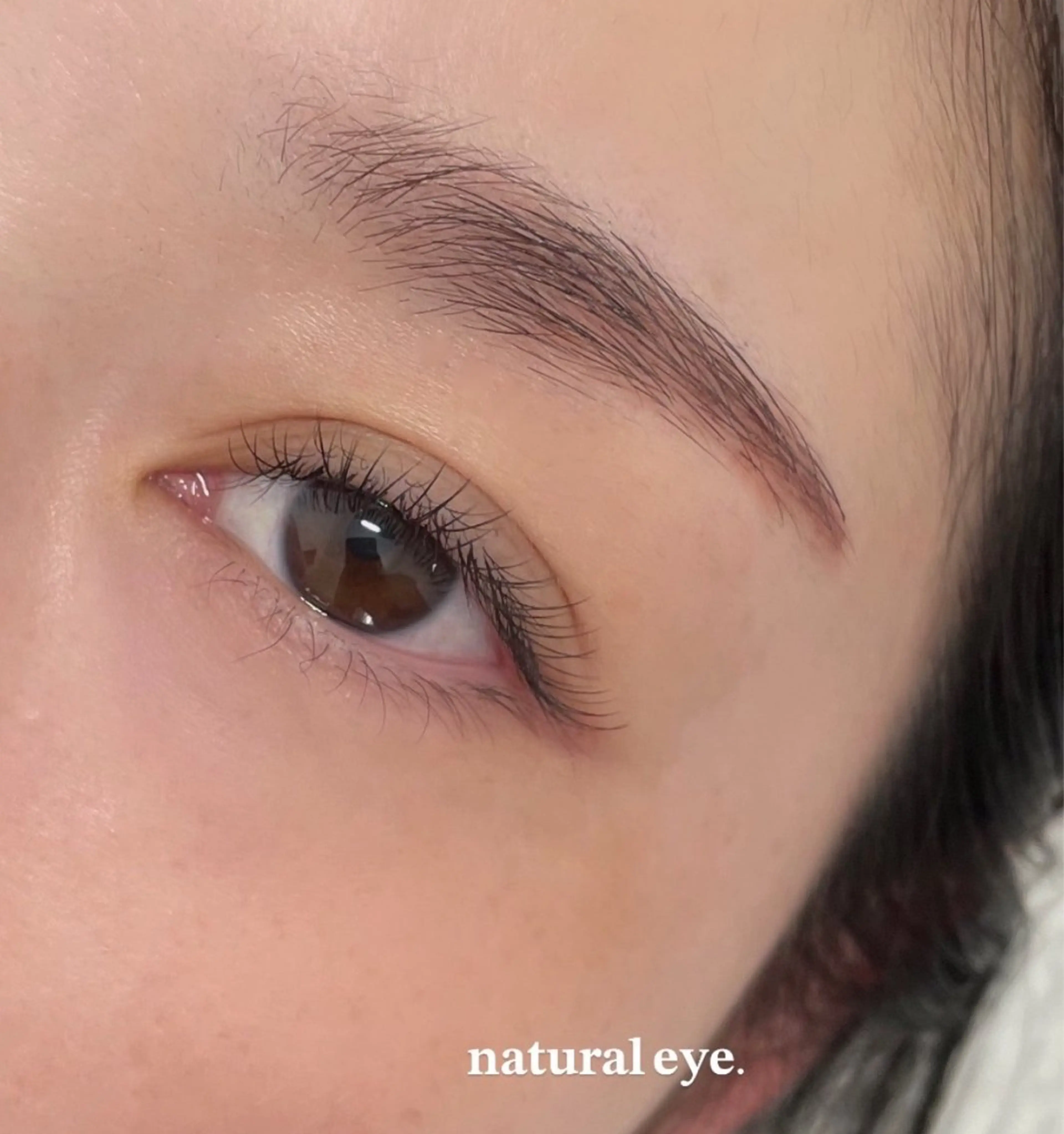 マツエク・マツパ フラットラッシュ ナチュラル マツエク meeye&nail 【完全個室】のマツエク・マツパデザイン