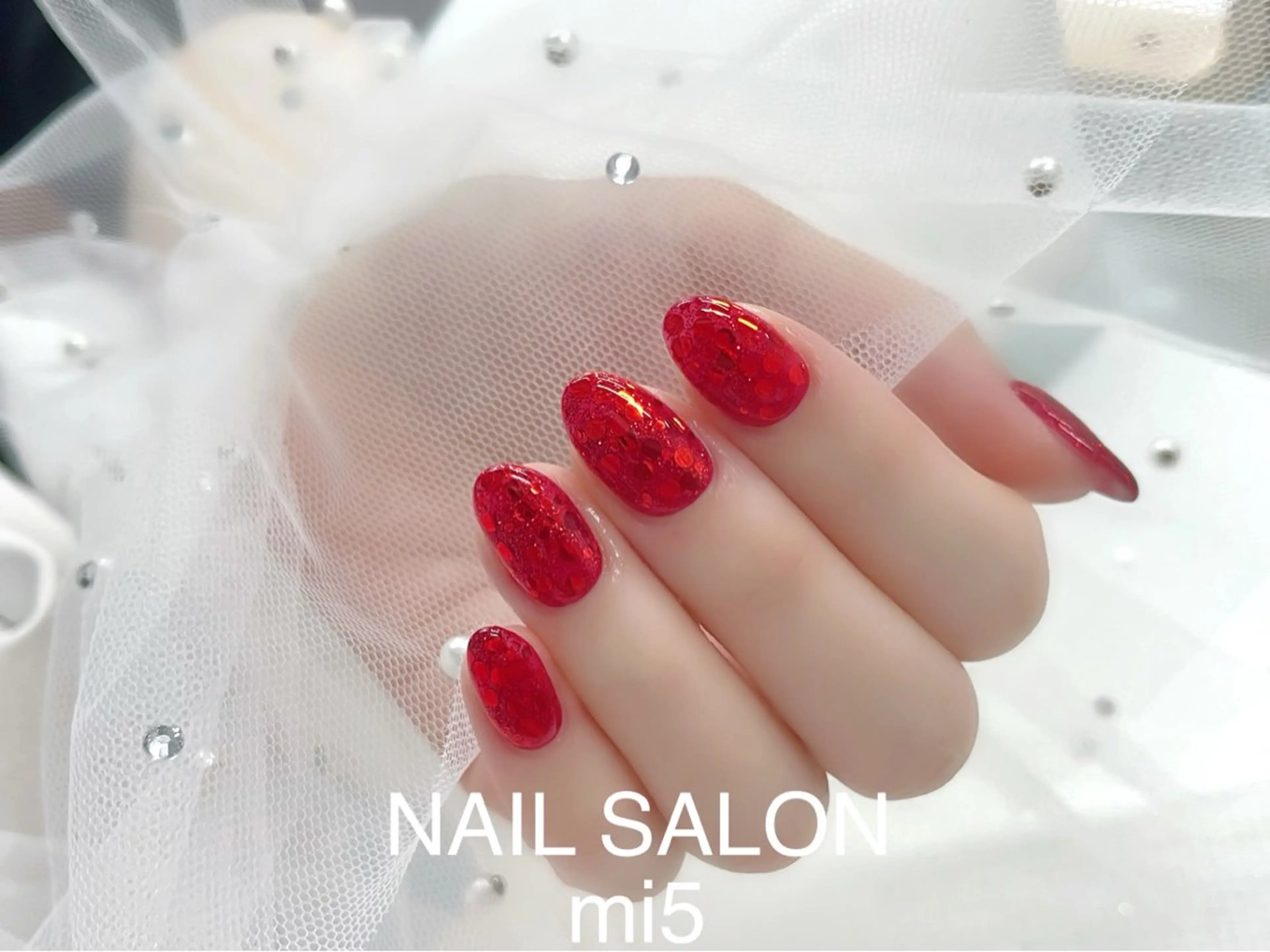 ネイル ラメ(グリッター) NAIL SALON mi5／Momokoのネイルデザイン