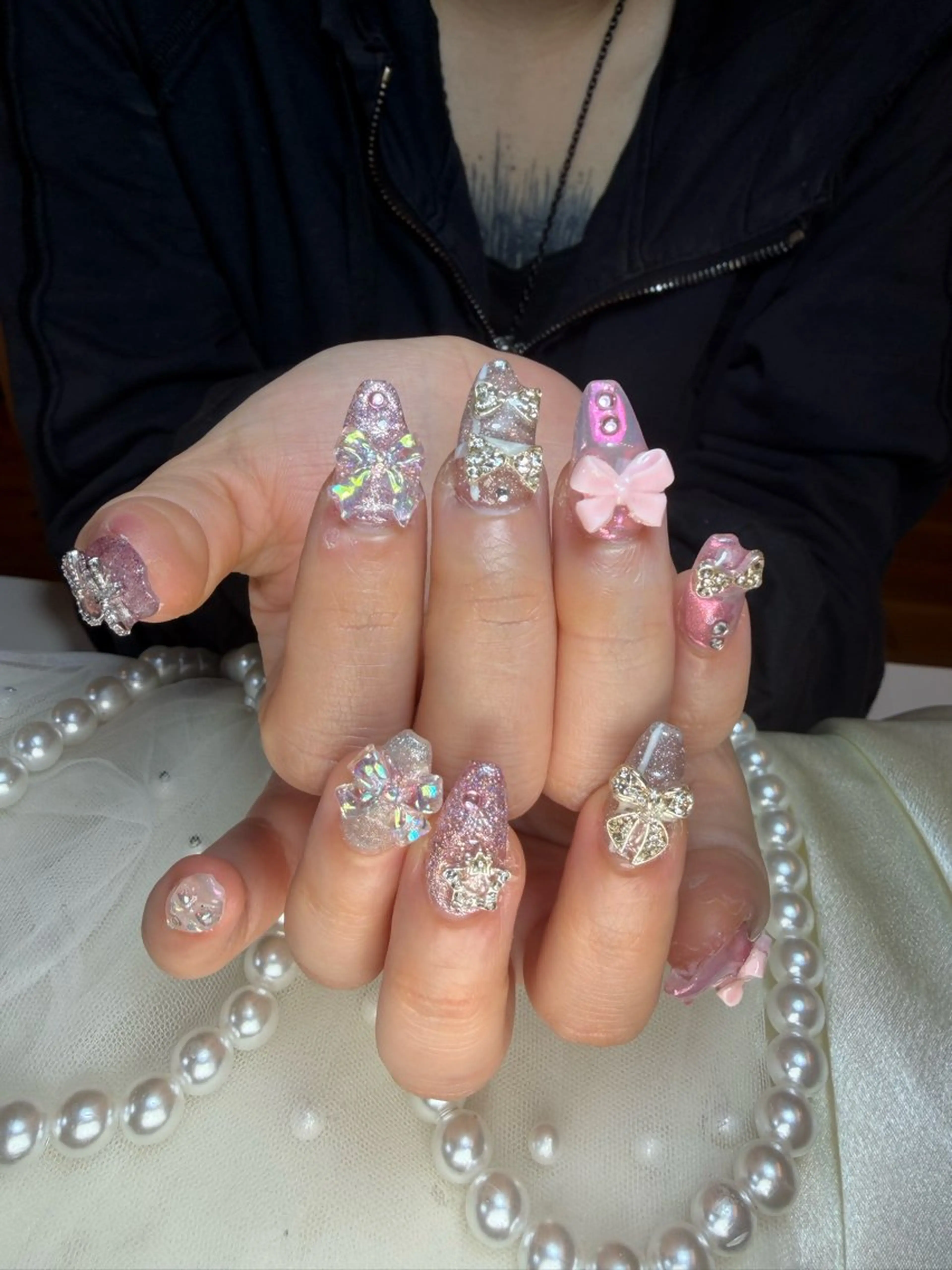 ネイル ハンドネイル リセス 高田馬場💎のネイルデザイン