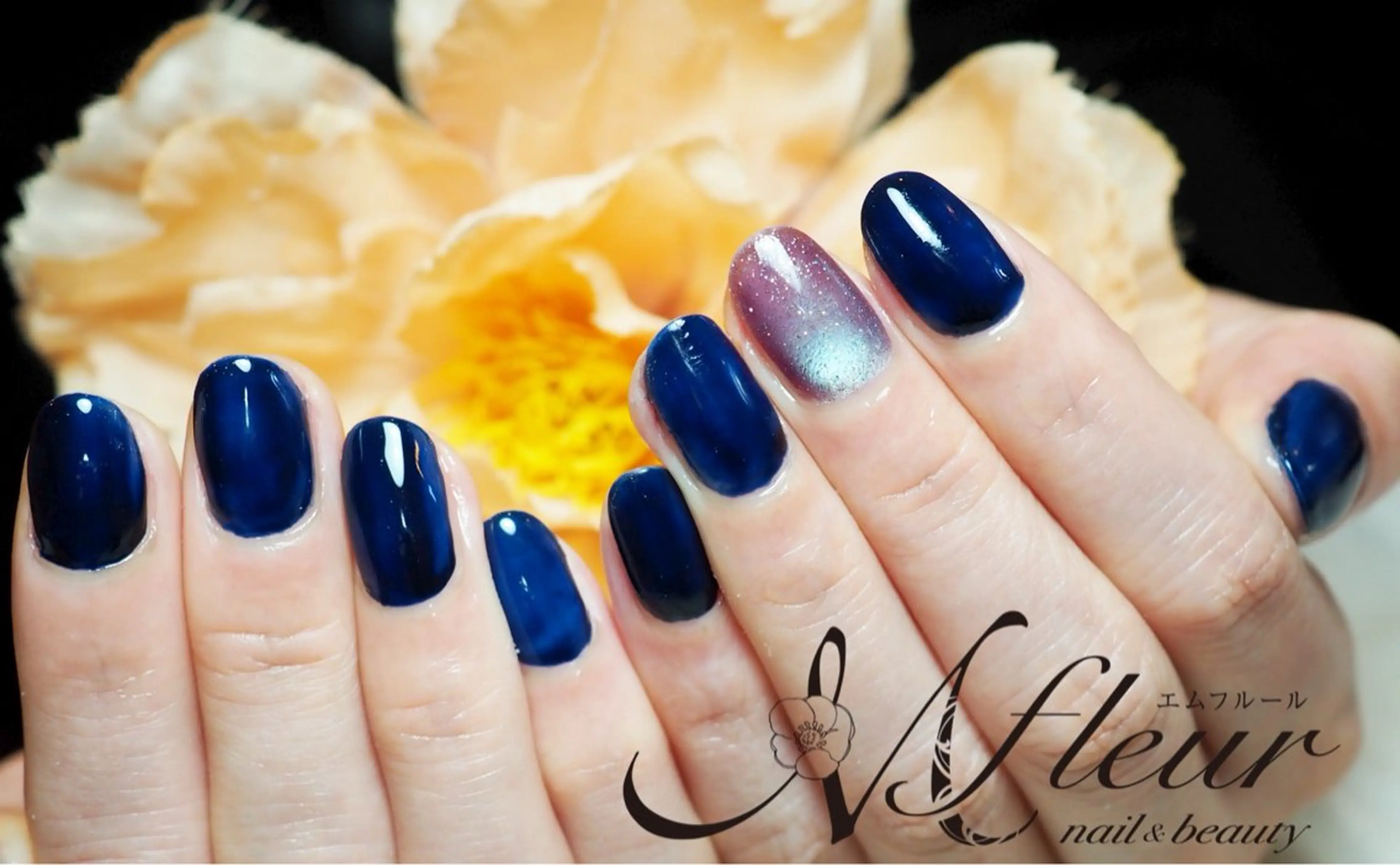 ネイル 秋次 結のネイルデザイン