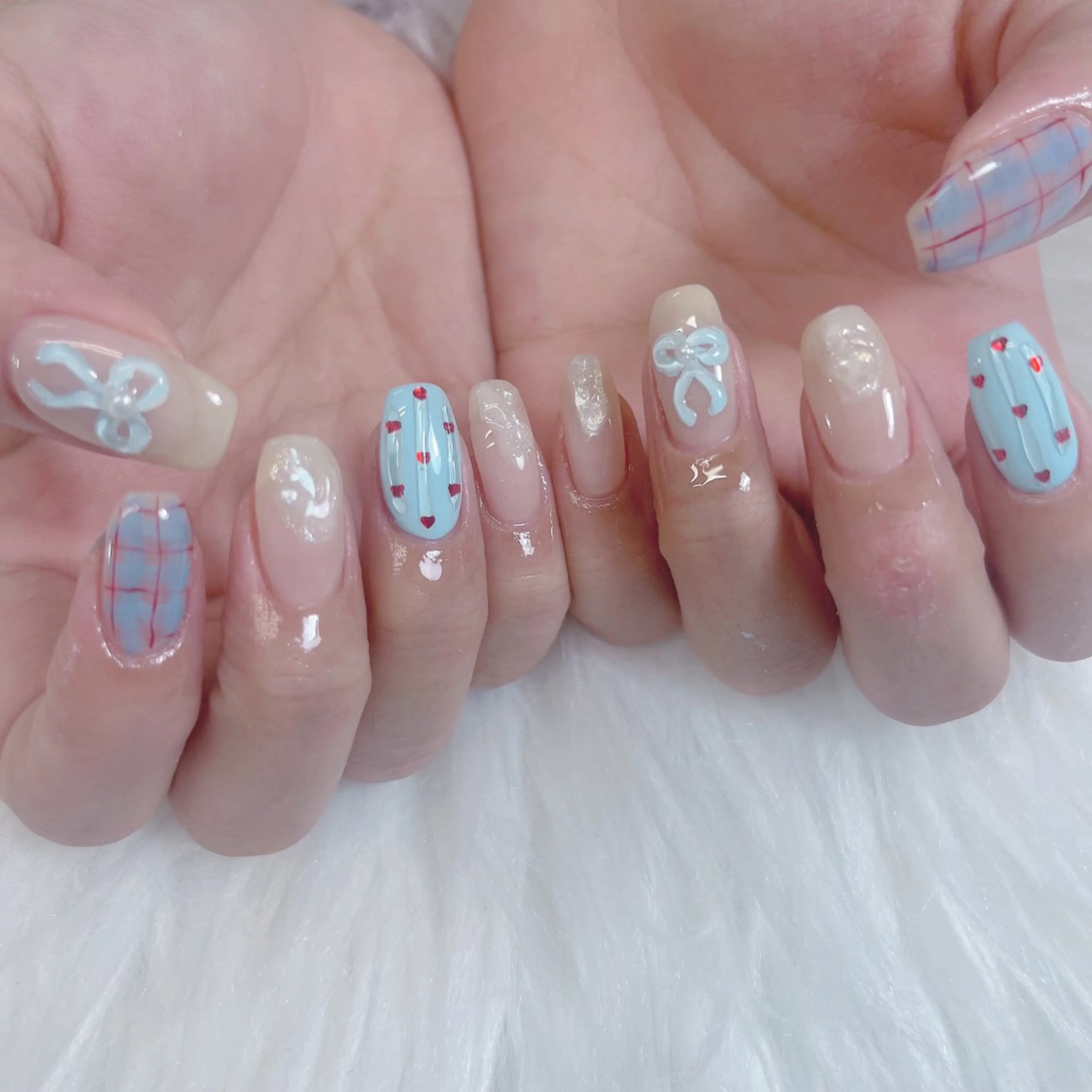 ネイル Maya 🧊🫧‪のネイルデザイン