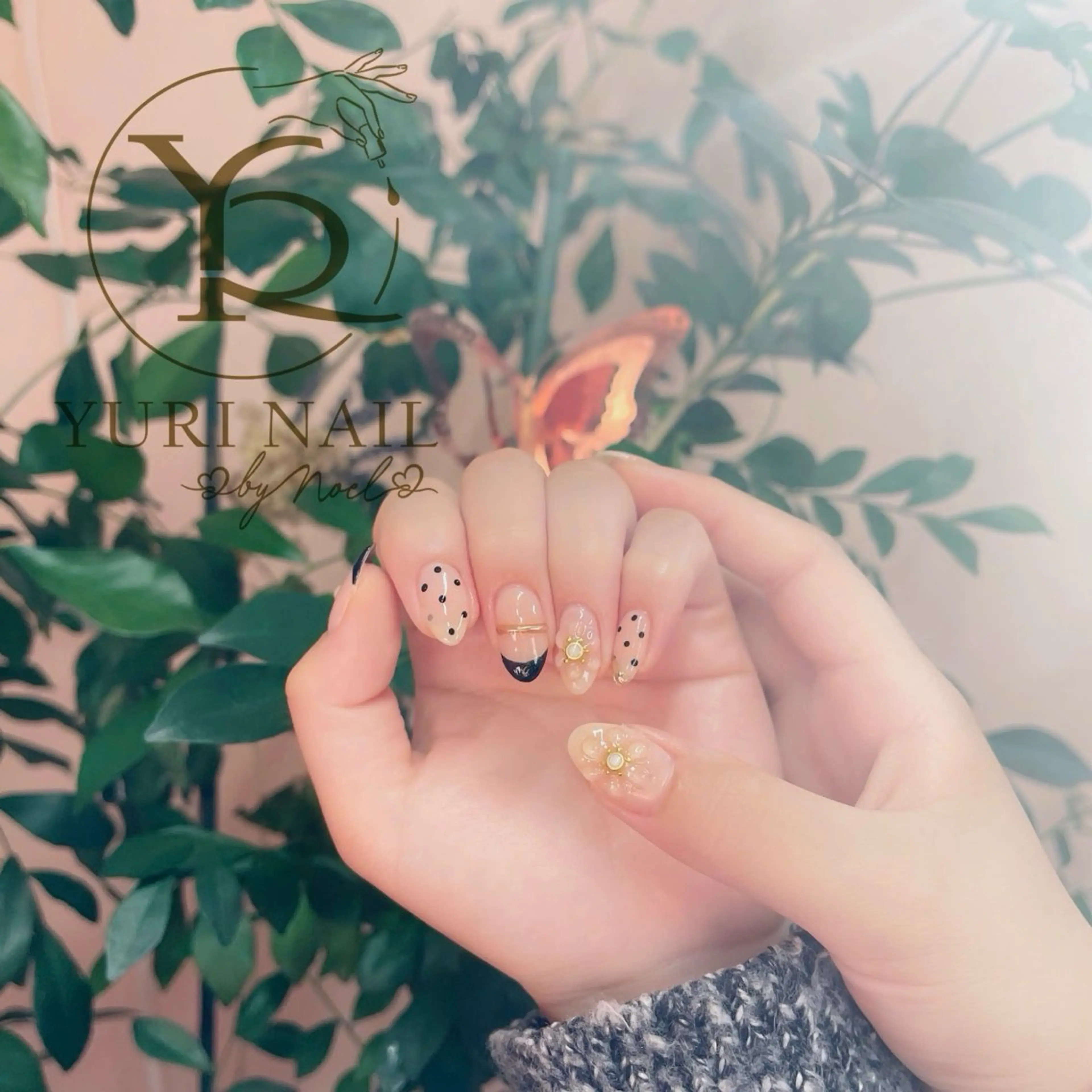 ネイル チークネイル フットネイル フレンチネイル グラデーション キラキラネイル ハンドネイル フットネイル ハンドケア YURI Nail Funabashiのネイルデザイン