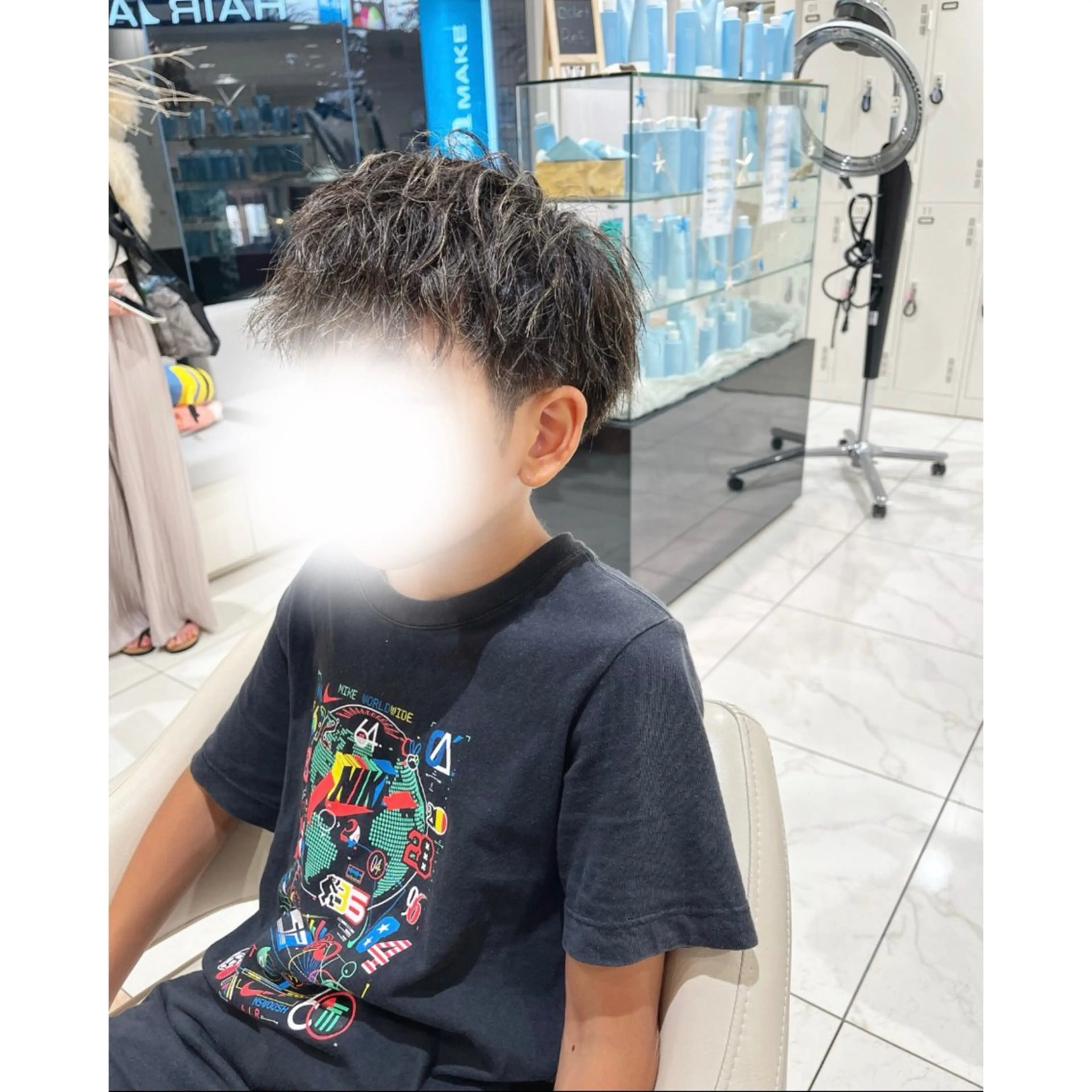 パーマ メンズ パーマ 韓国ヘア 🎀中川綾乃🎀のヘアスタイル