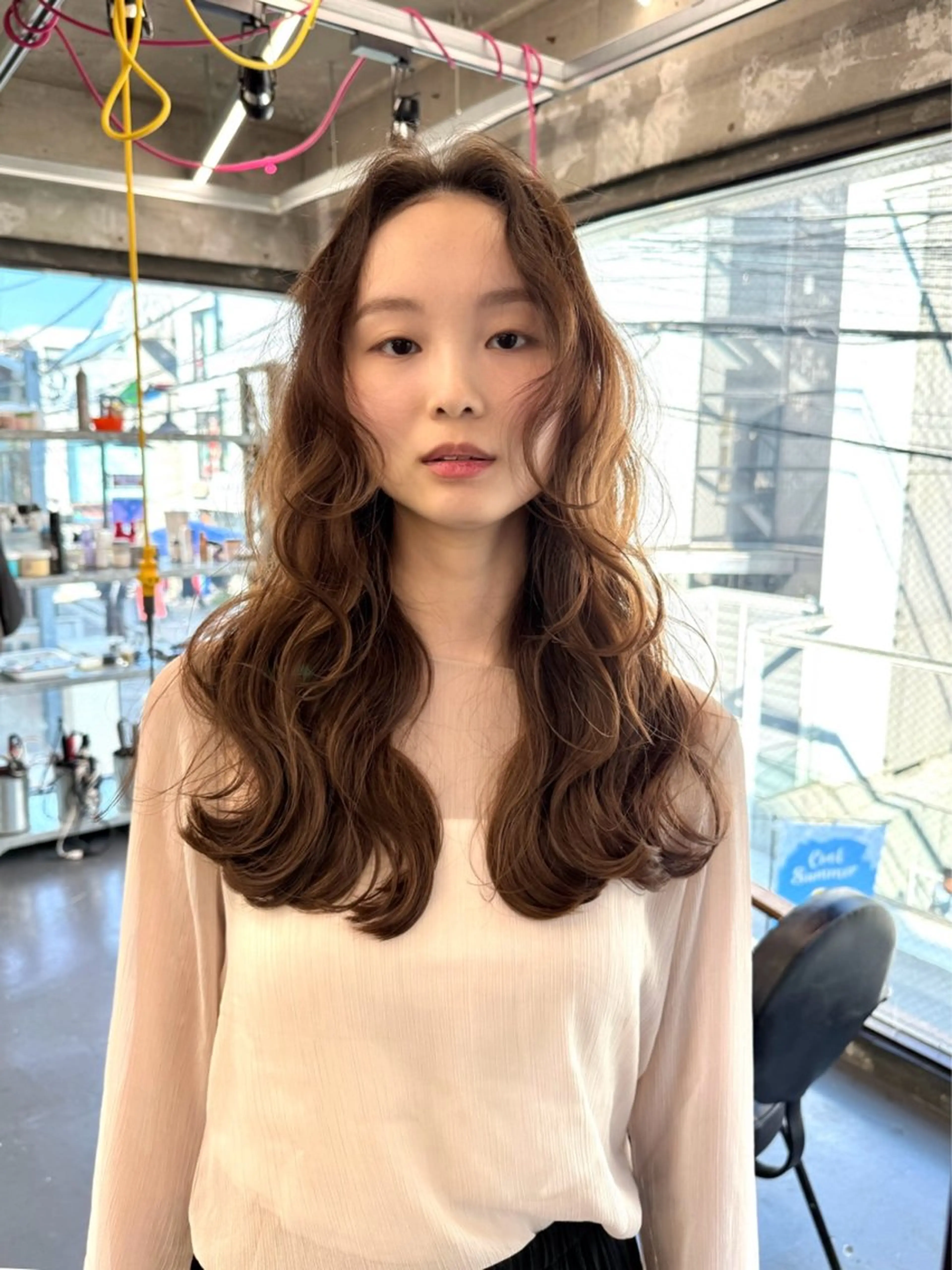 カラー+ケアトリートメントの写真