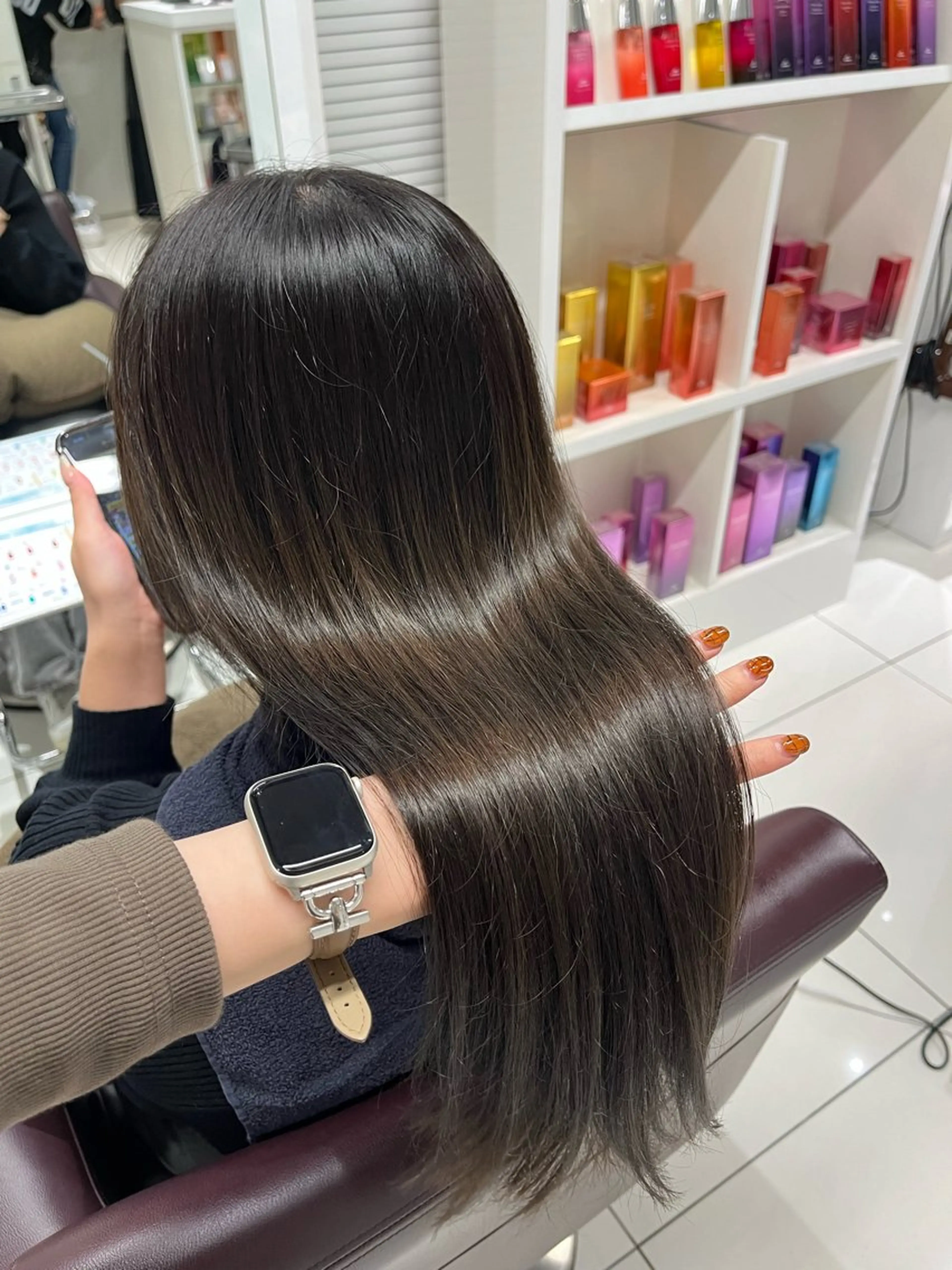 カット トリートメント sena⌇ベージュ⌇ ブリーチなしWカラーのヘアスタイル