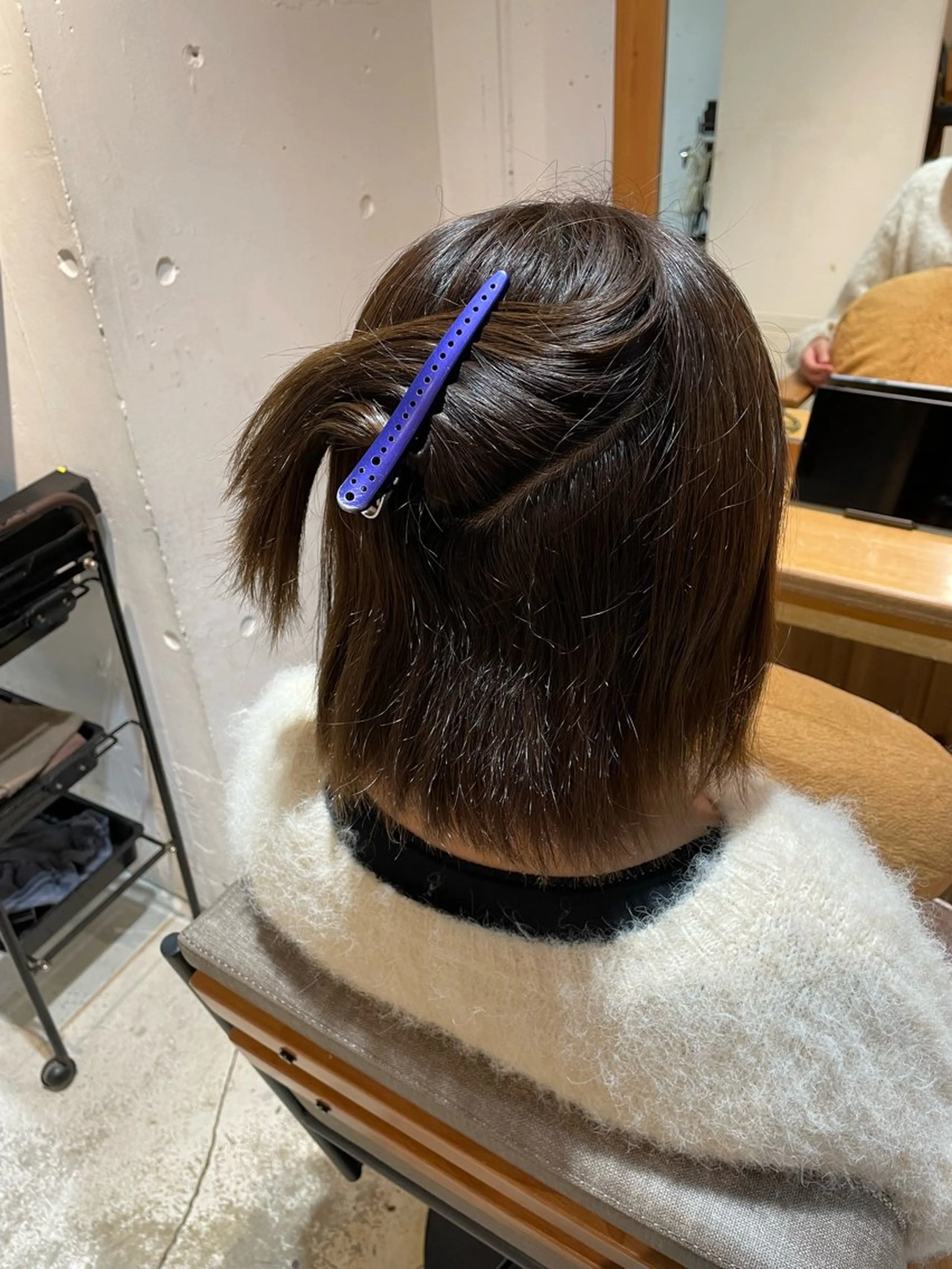 ミディアム 縮毛矯正支持率👑 No.1 SORAのヘアスタイル