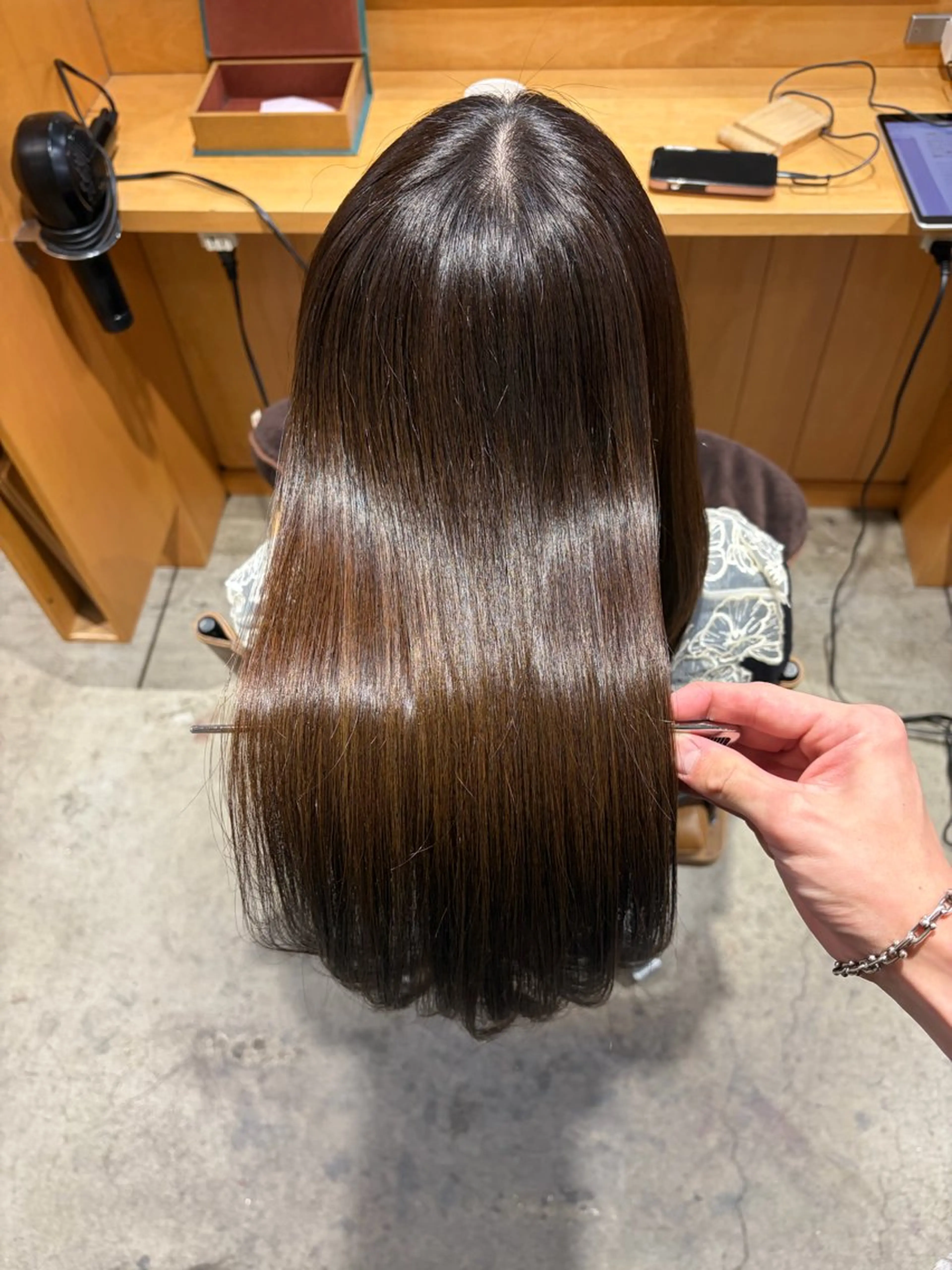 ロング カット ヘアカラー トリートメント 【Amphi Tokyo】宮原のヘアスタイル