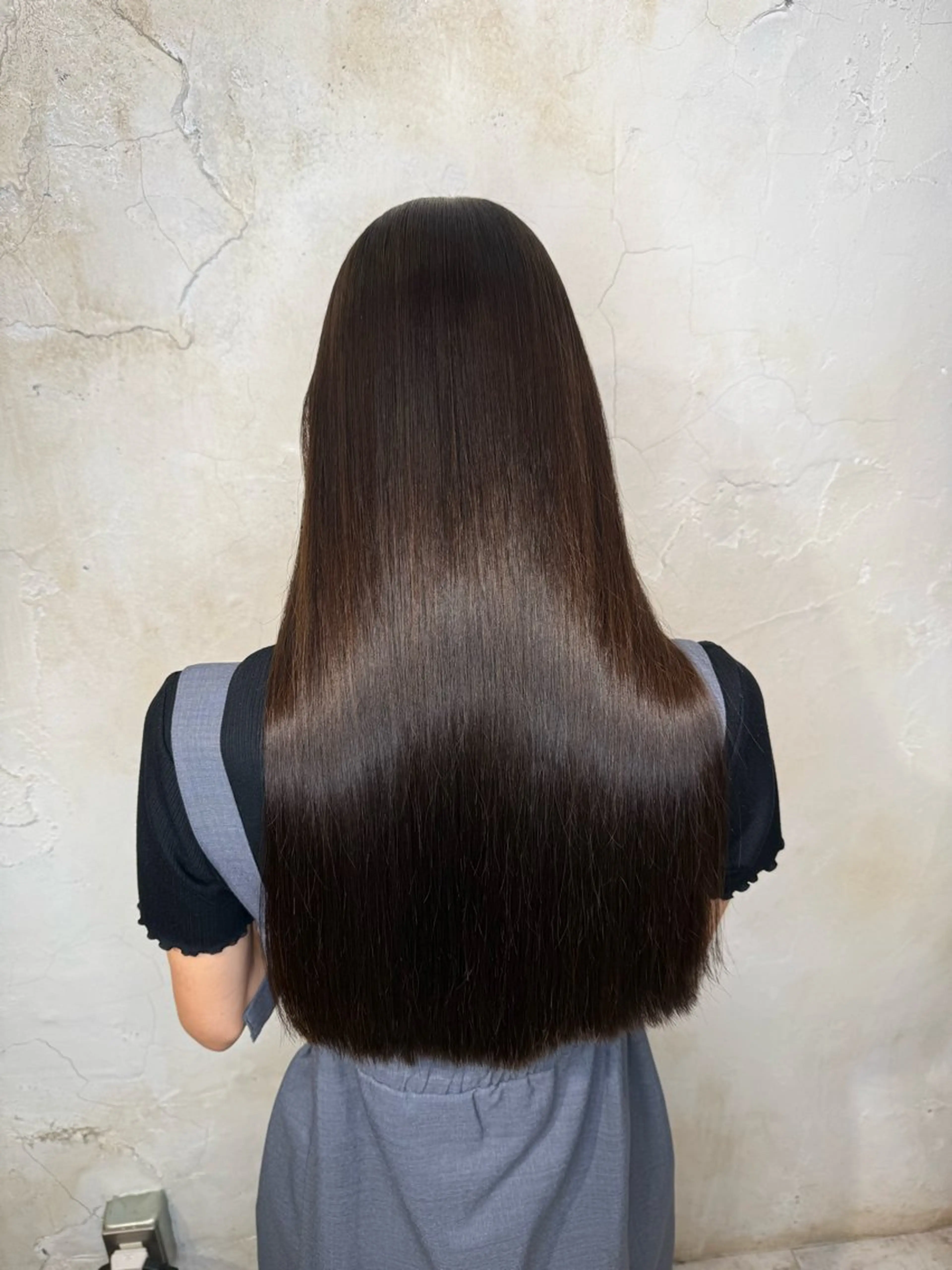 ロング カット 縮毛矯正 トリートメント 髪質改善/縮毛矯正 砂原一博のヘアスタイル