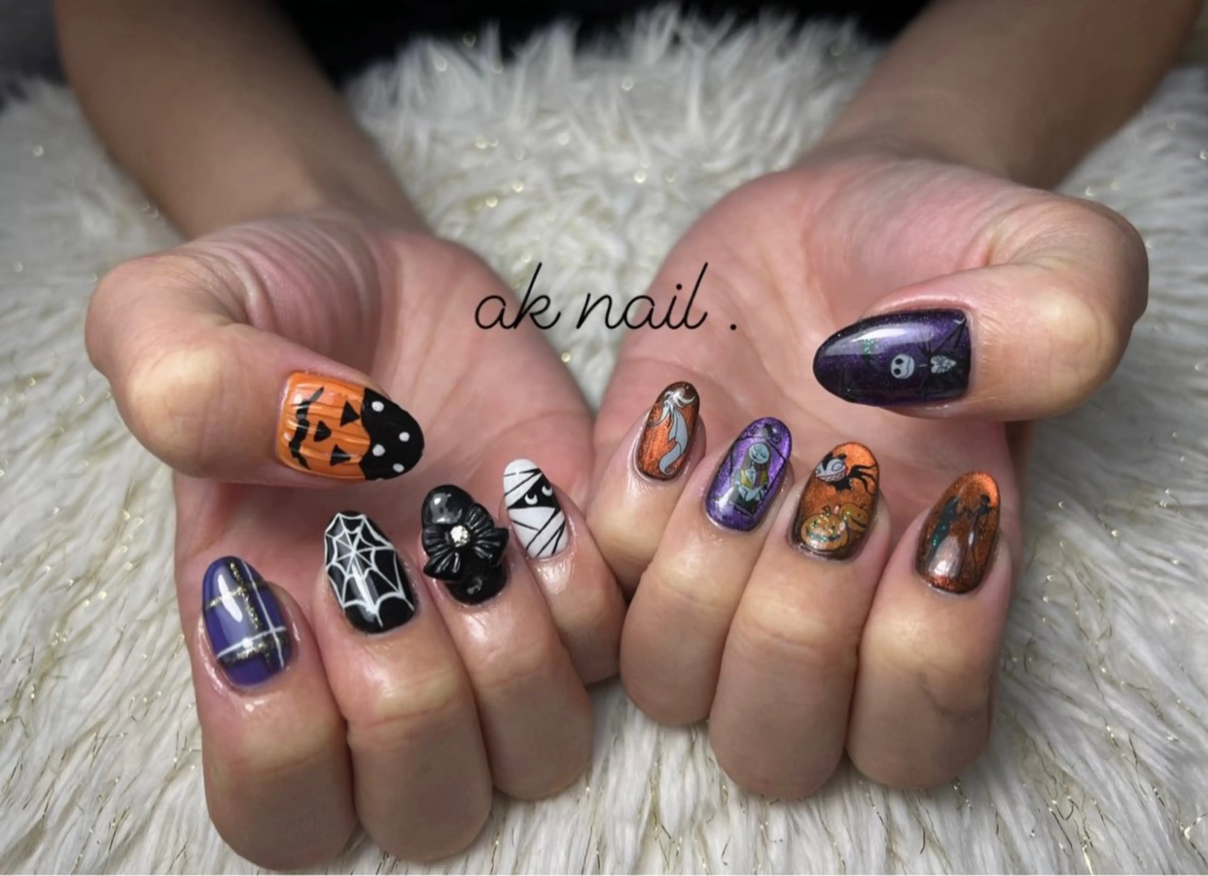 ネイル ハンドネイル ak nail .のネイルデザイン