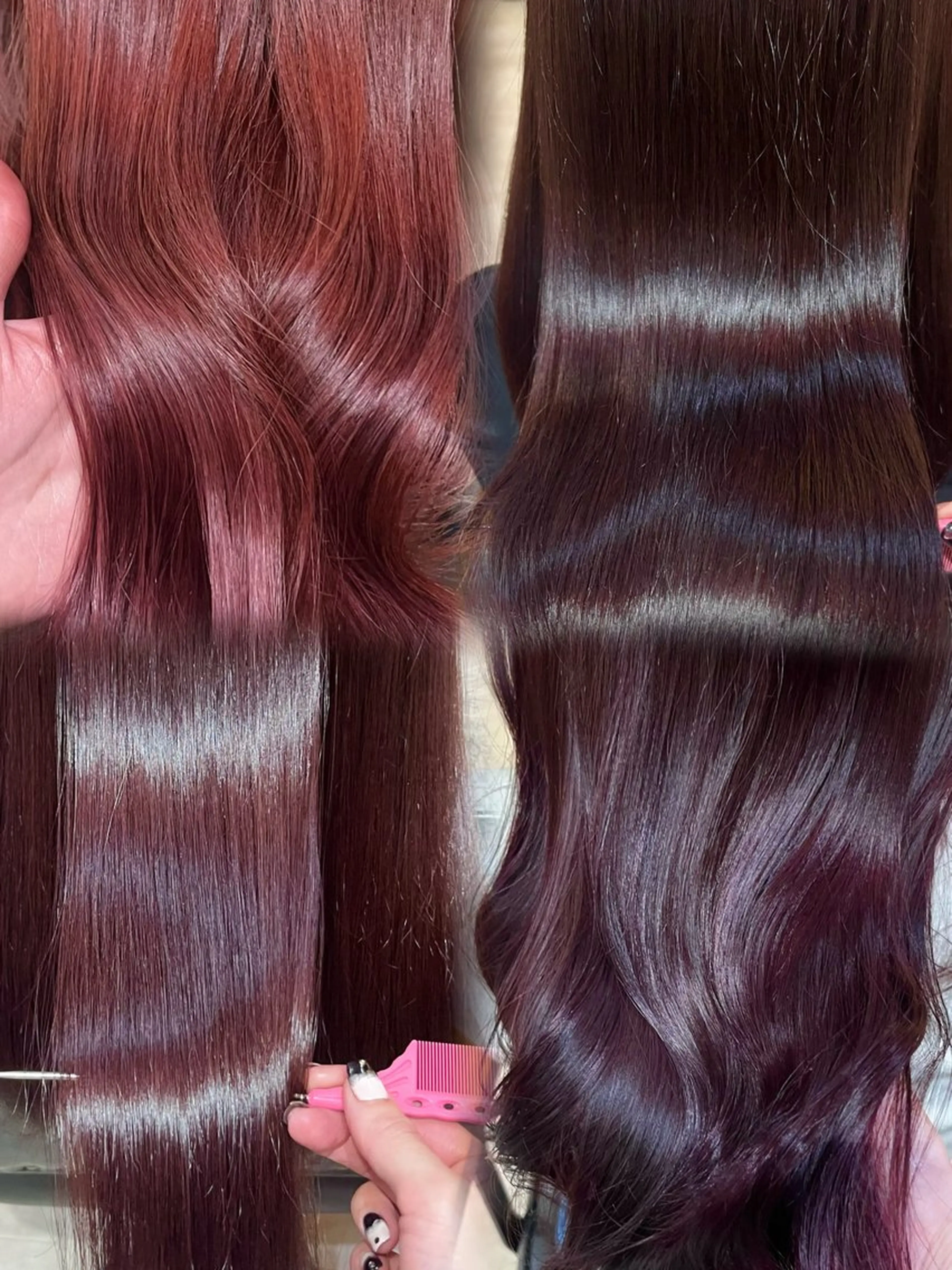 カラー ヘアカラー トリートメント 💕韓国艶出しヘア /HARUKAのヘアスタイル