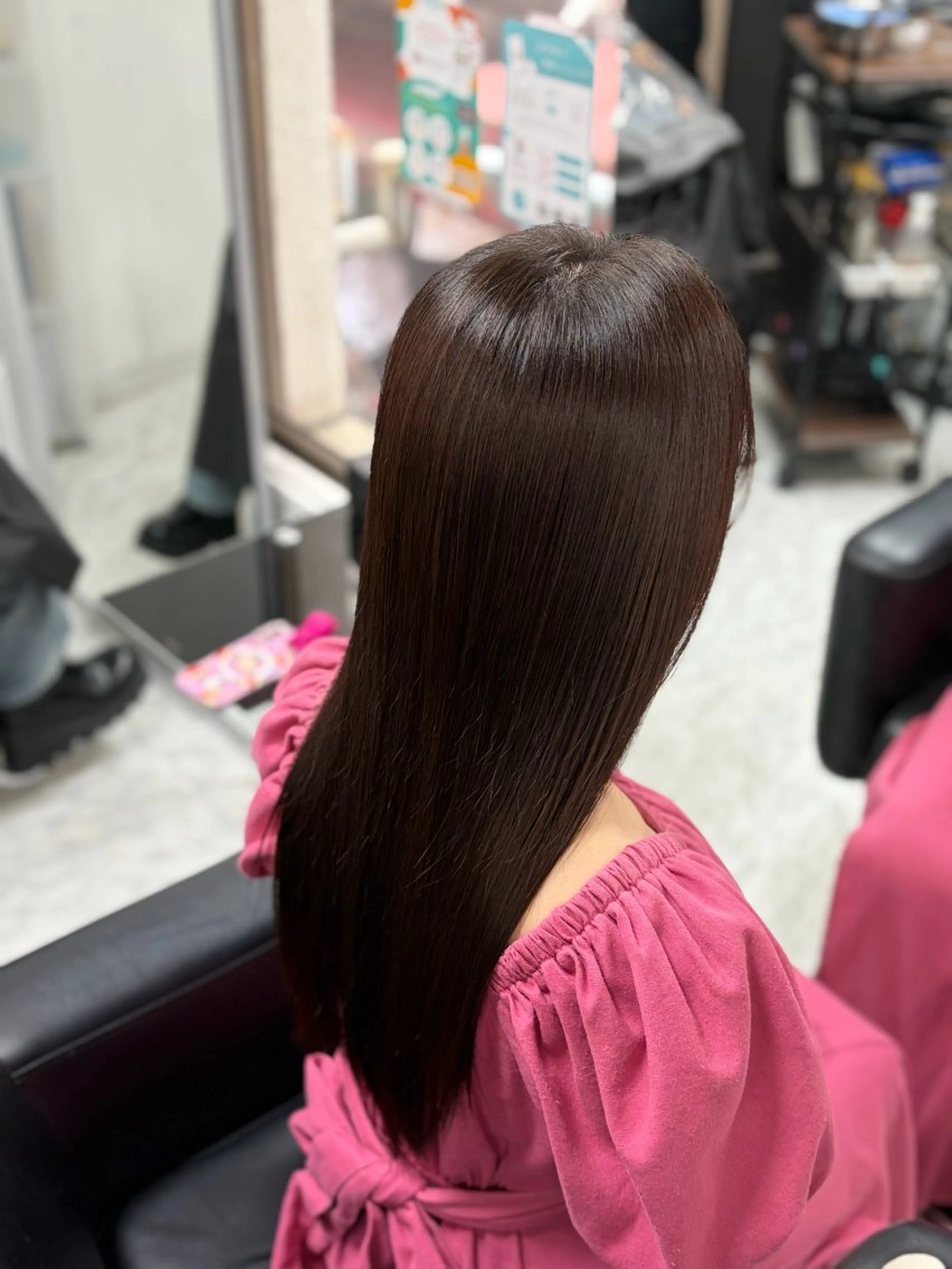 セミロング トリートメント パドゥプロン あんずのヘアスタイル