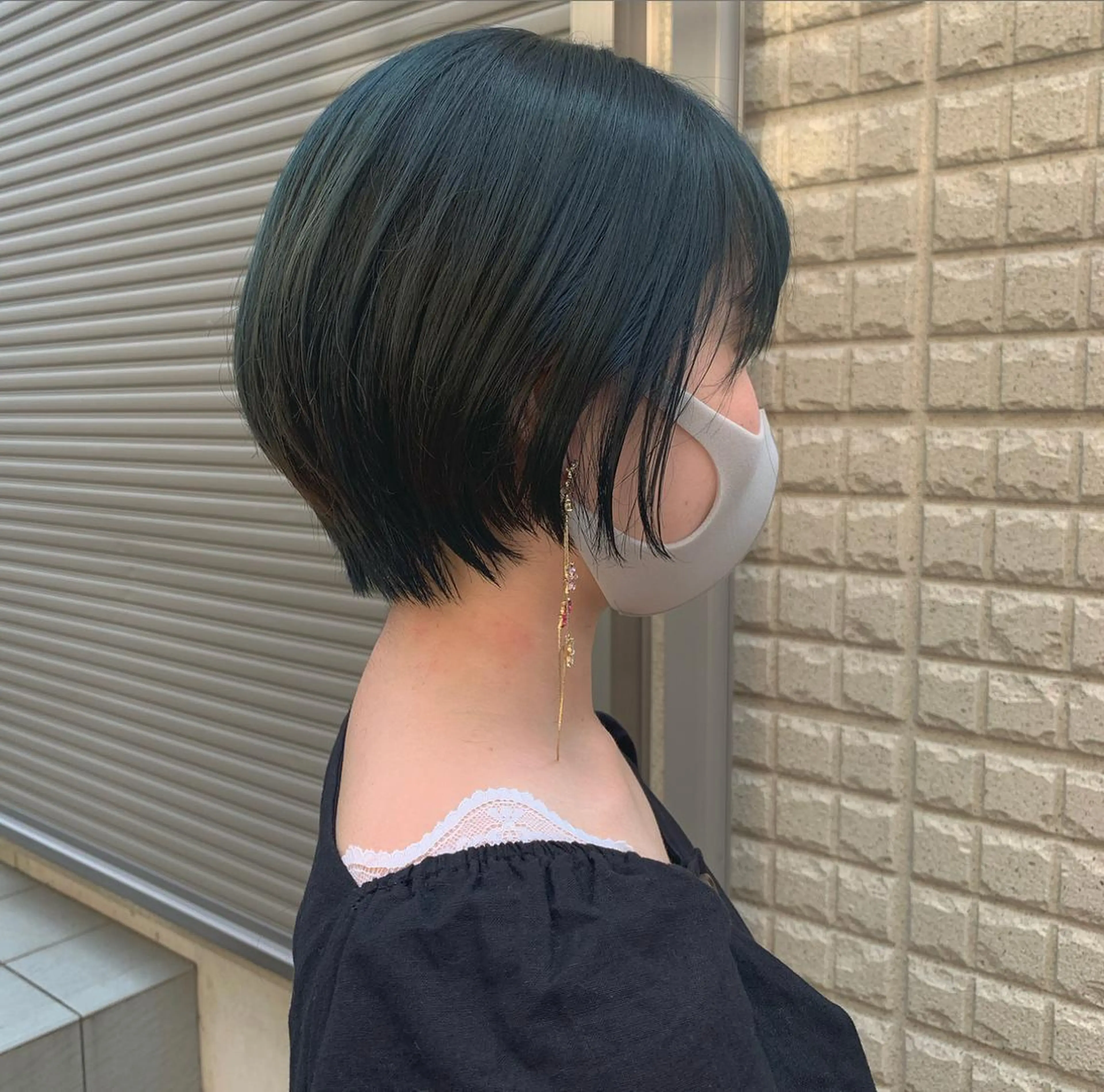 ショート カラー stylist店長 岡本真依のヘアスタイル