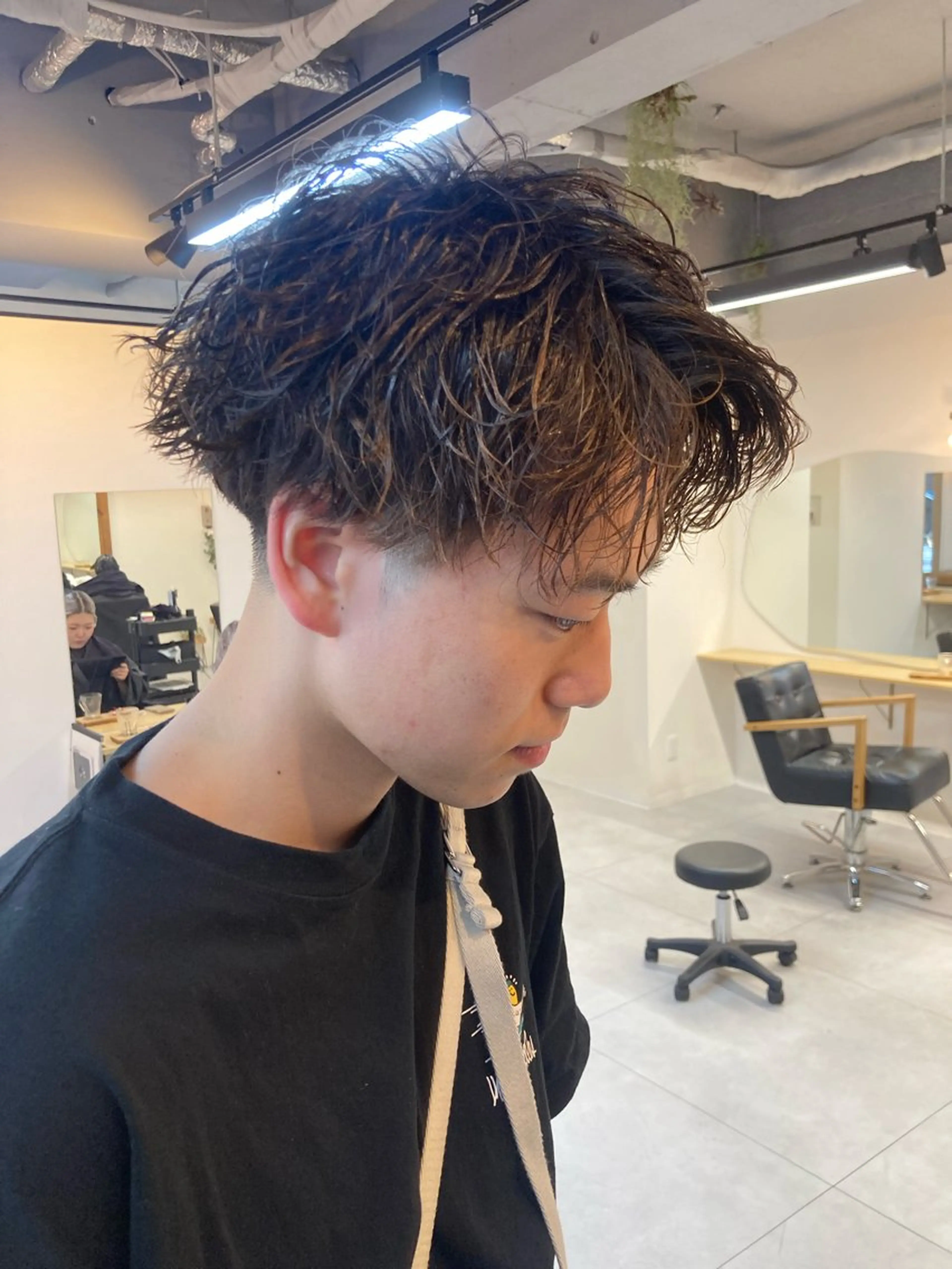 メンズ メンズパーマ 三浦 寛都のヘアスタイル