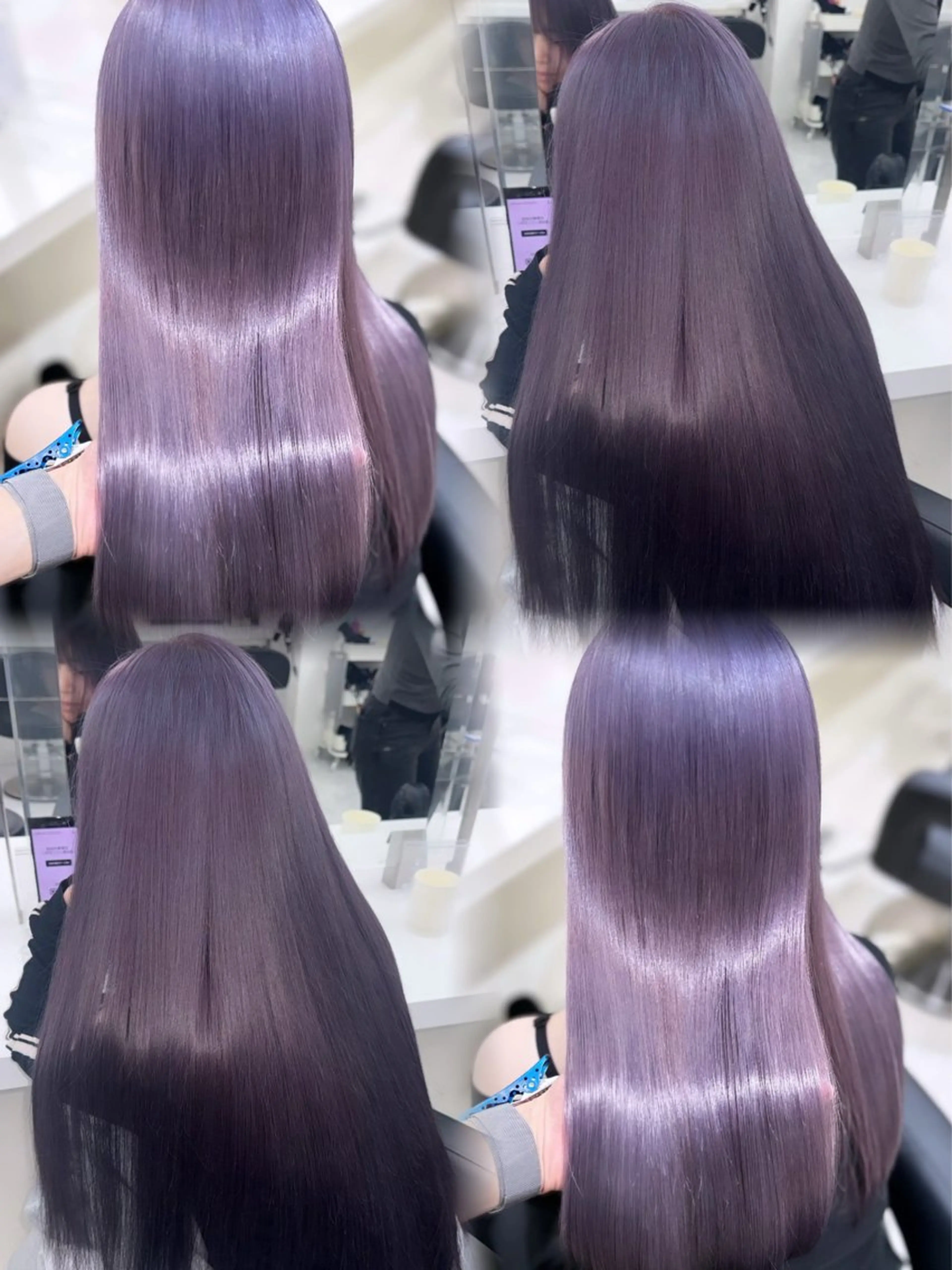 🦄色落ちの黄味が気になる方🦄ケアブリーチ1回➕カラーの写真