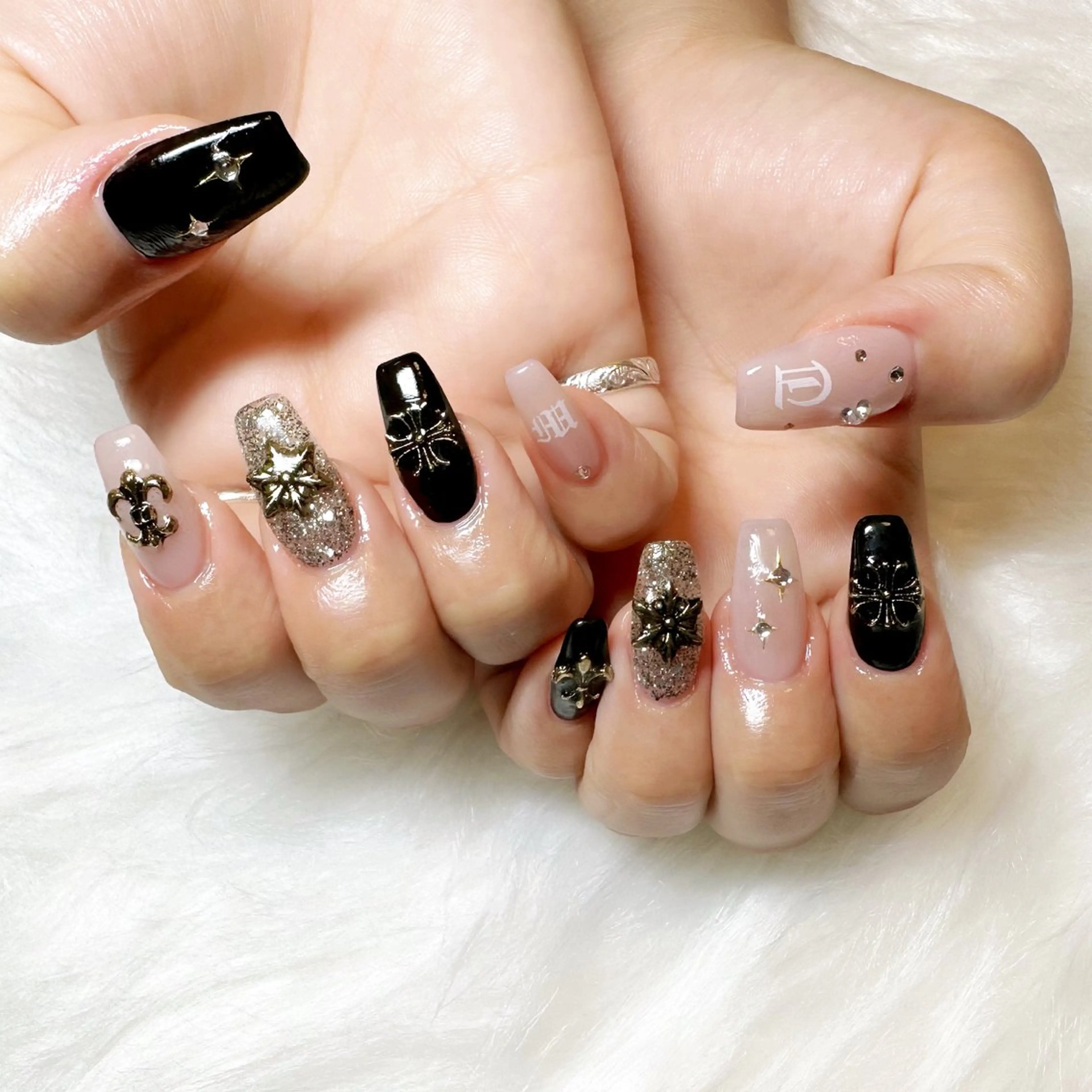 ネイル 長さ出し ジェルネイル スカルプネイル ひなの🌻hina nail自宅サロンのネイルデザイン