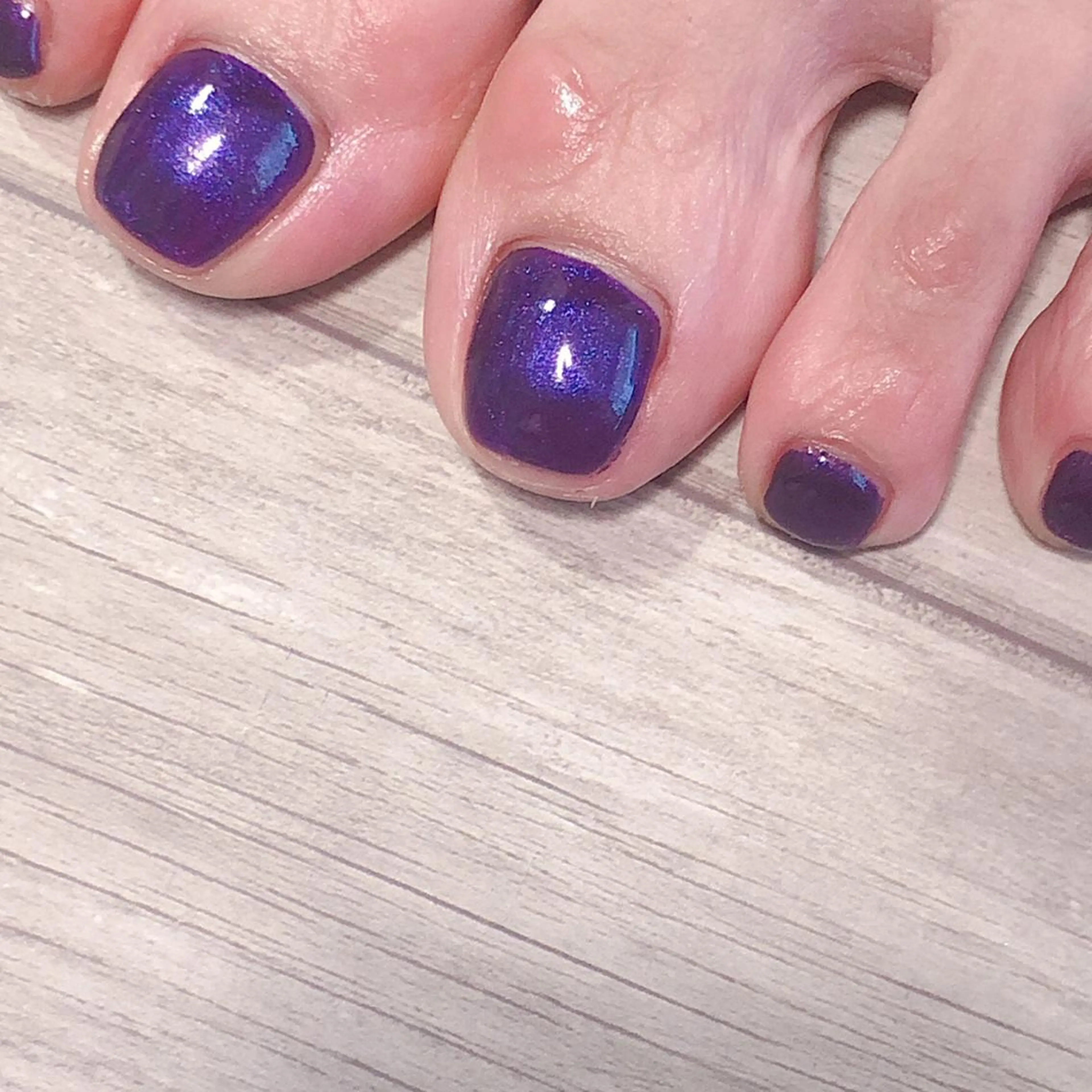 フットジェルワンカラー、カラグラ、ラメグラの写真