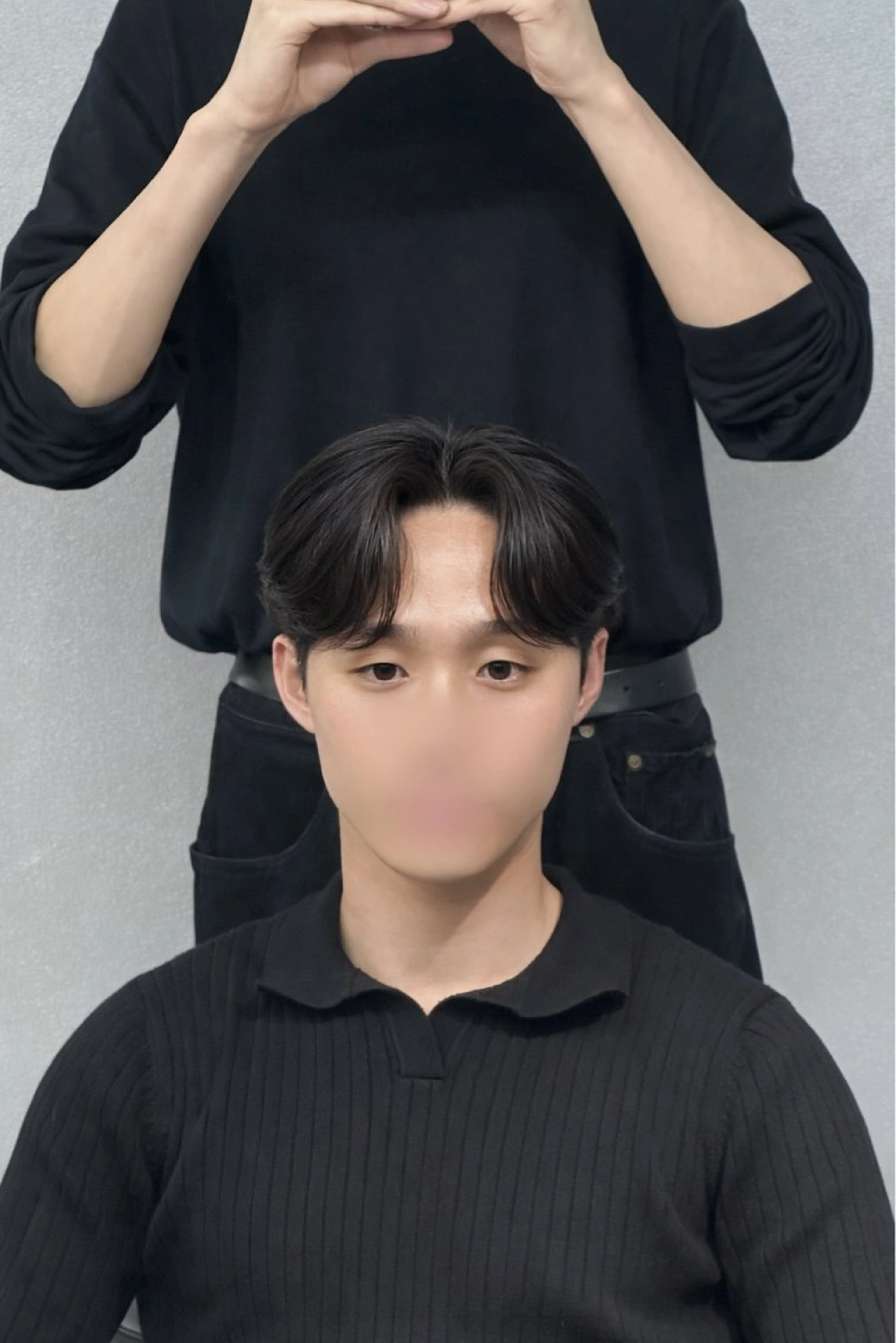 パーマ メンズ ダウンパーマ メンズ韓国風 メンズパーマ カット パーマ 梅田/パーマ/ 韓国メンズヘア/ハタのヘアスタイル