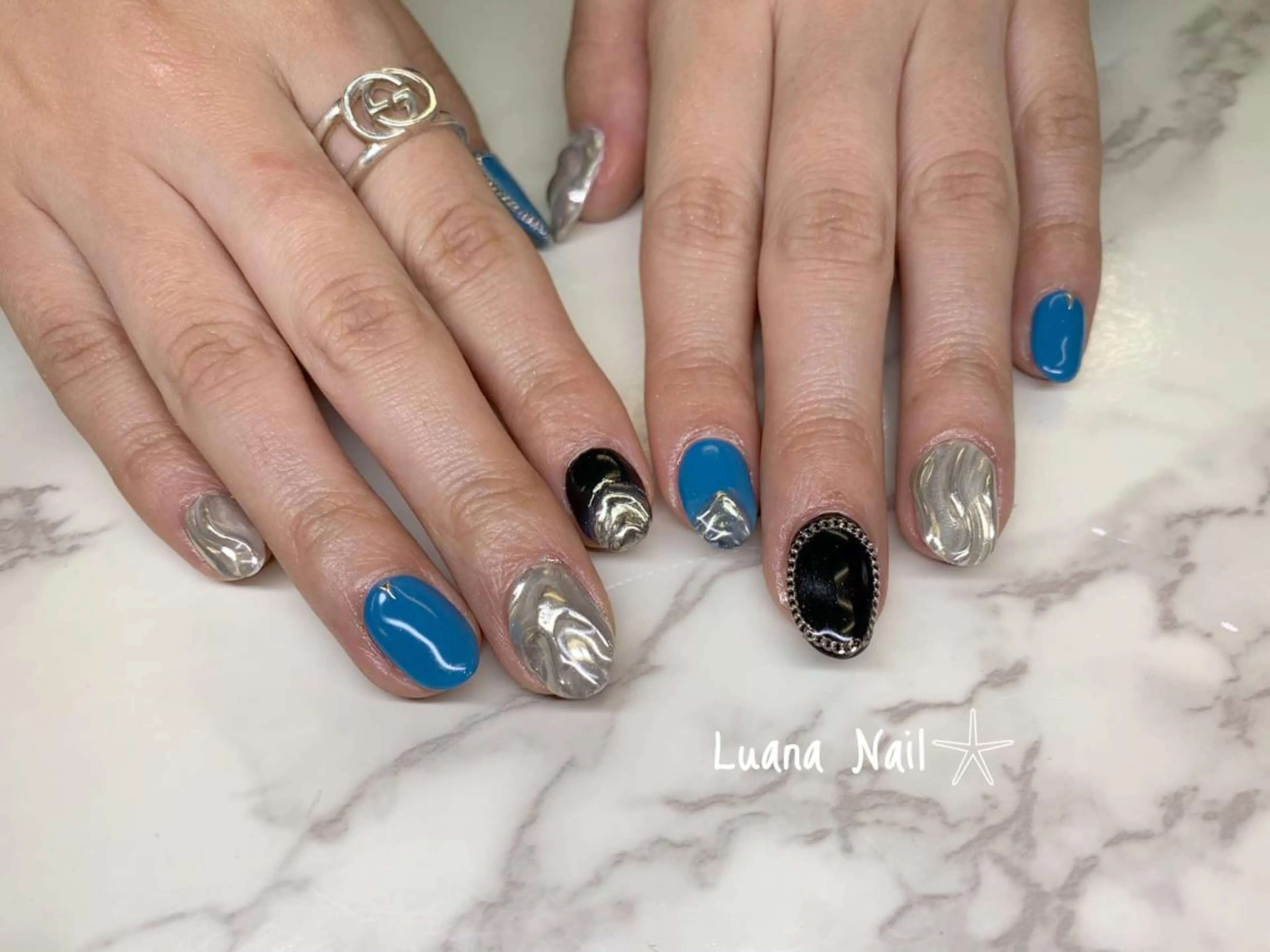 ネイル ハンドネイル BeauJu by Luana Nailのネイルデザイン