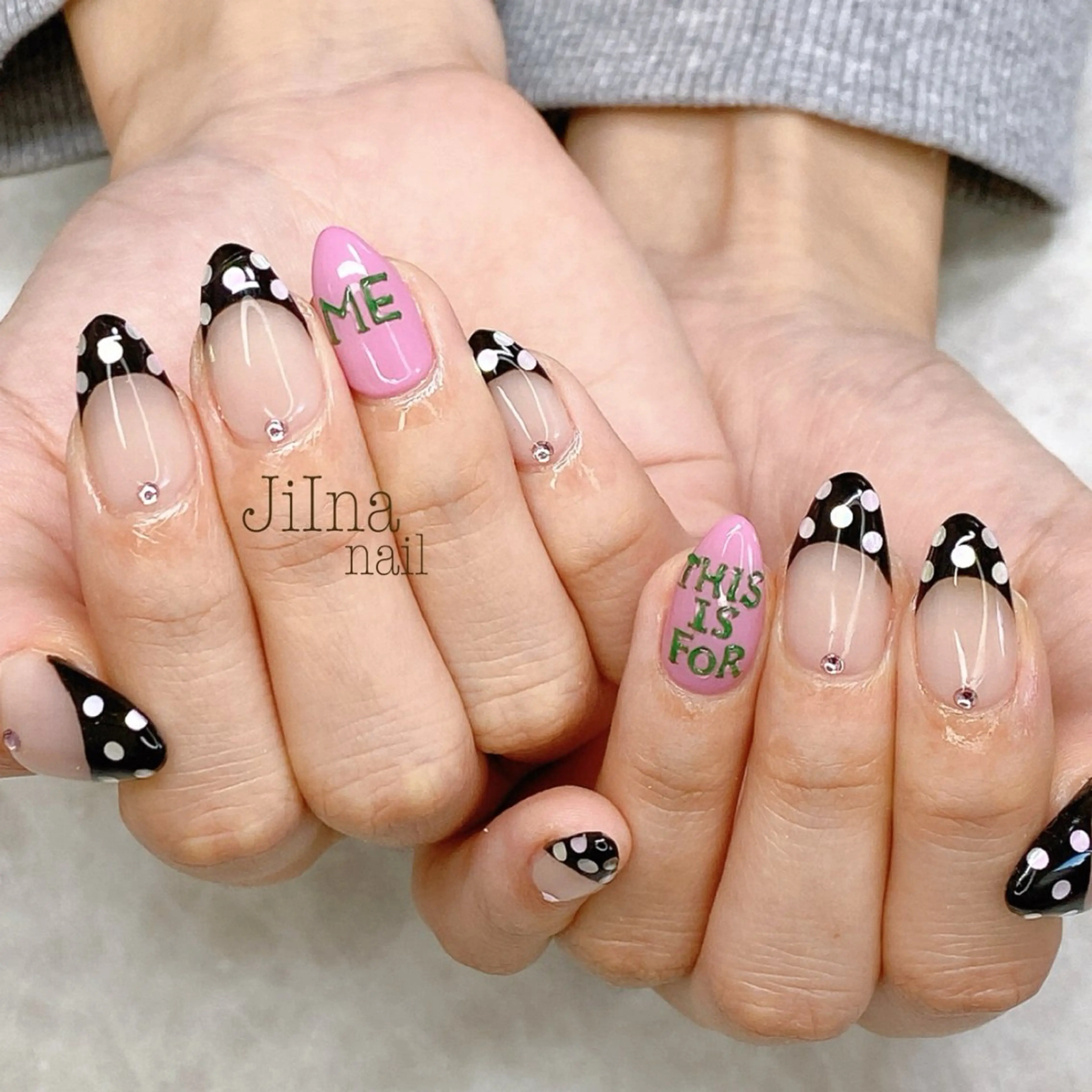 ネイル 持ち込み JiIna nailのネイルデザイン