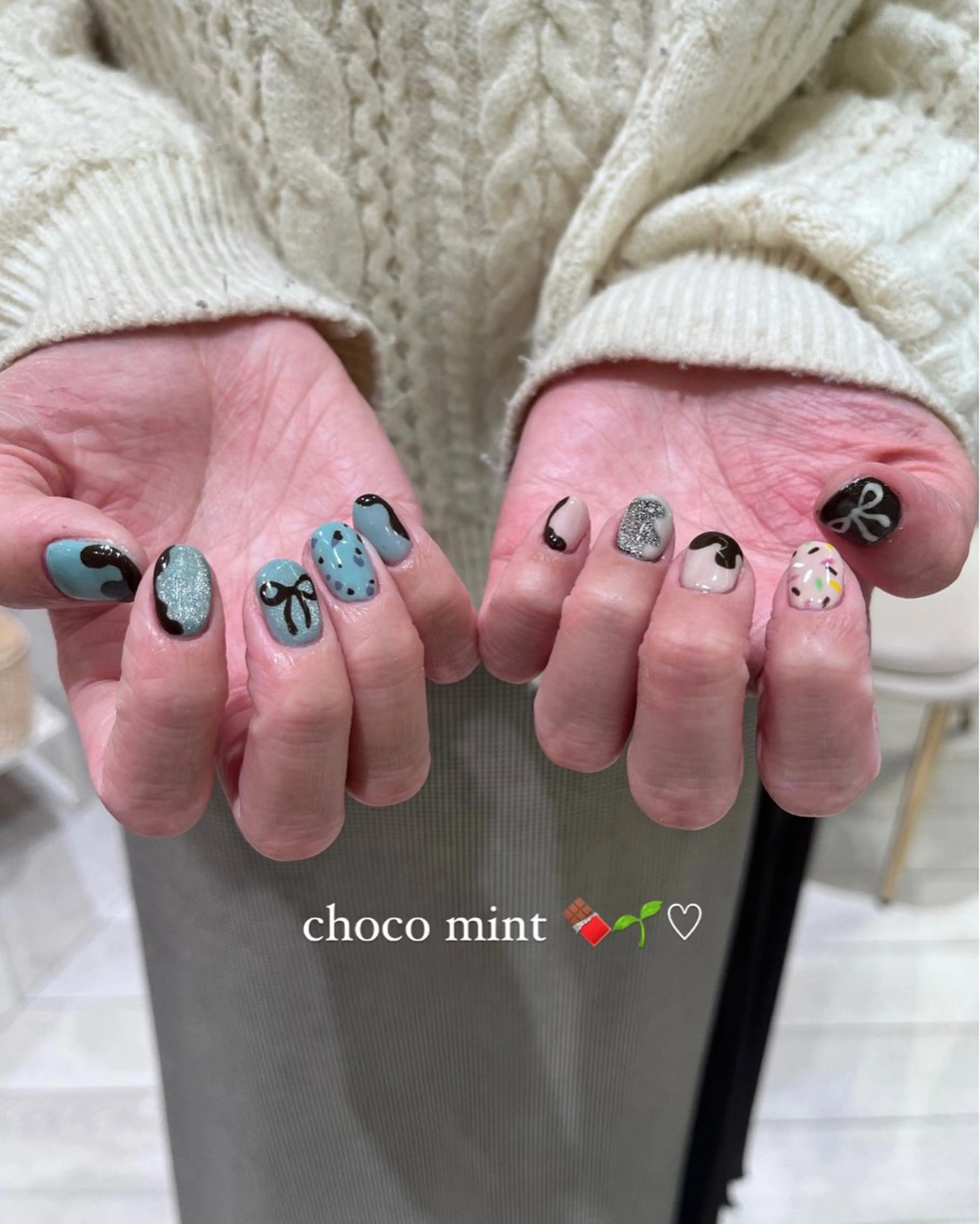 ネイル ハンドネイル ∴Sanae. ∴ トータルビューティーのマツエク・マツパデザイン