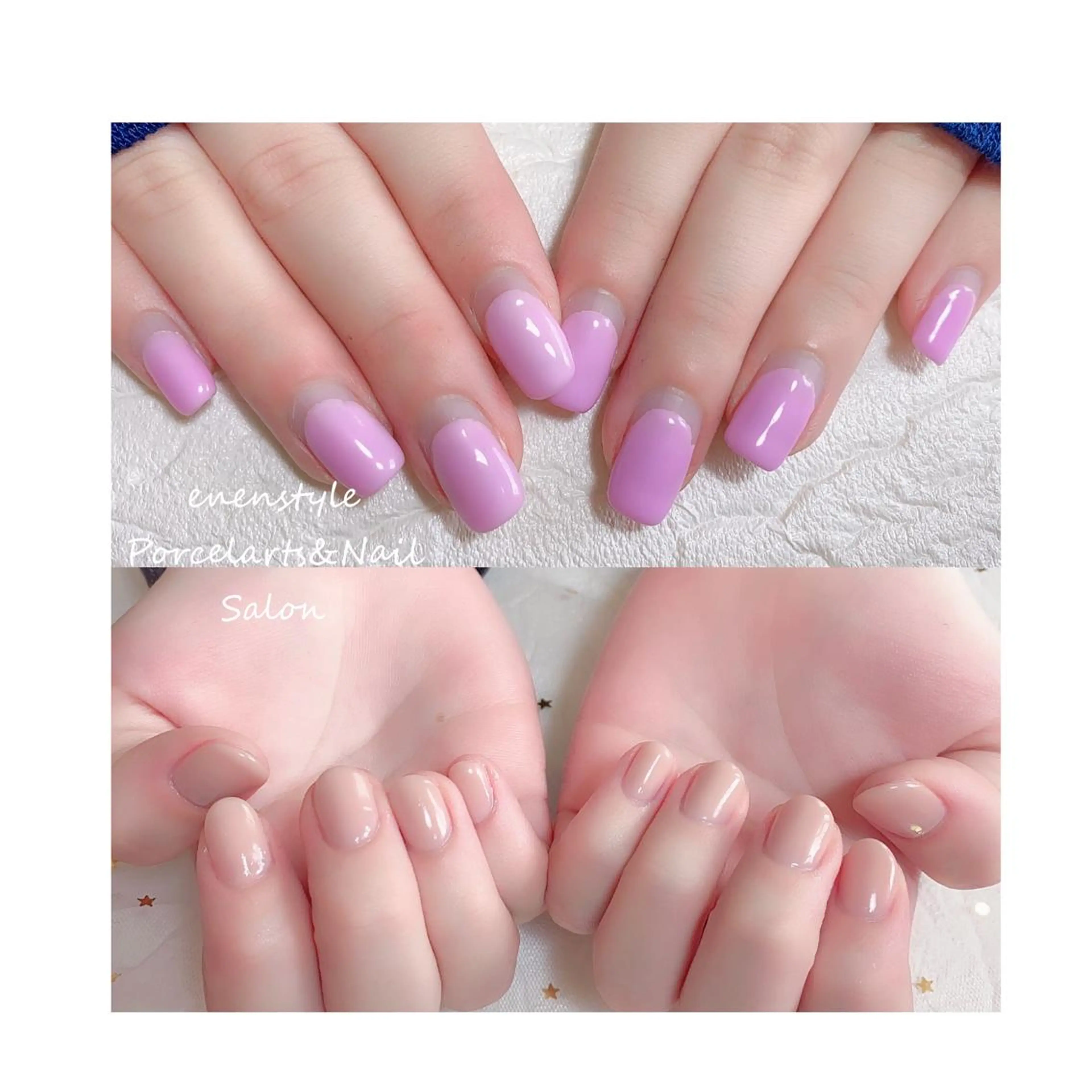ショート ネイル ジェルネイル ニュアンスネイル オフィスネイル ワンカラーネイル パラジェル 👑enen style👑のネイルデザイン