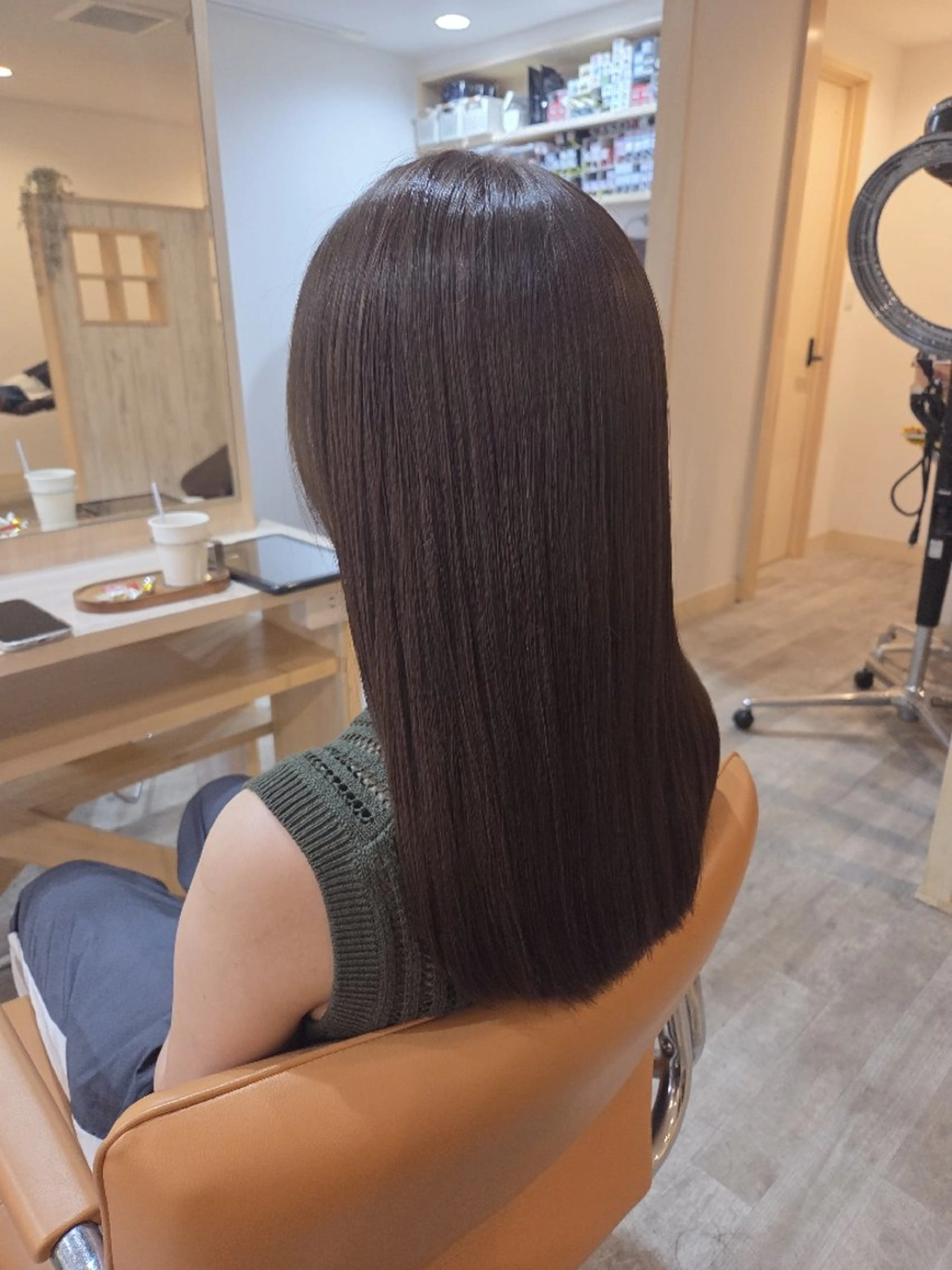 カット+カラー+髪質改善トリートメント【メンズOK】の写真