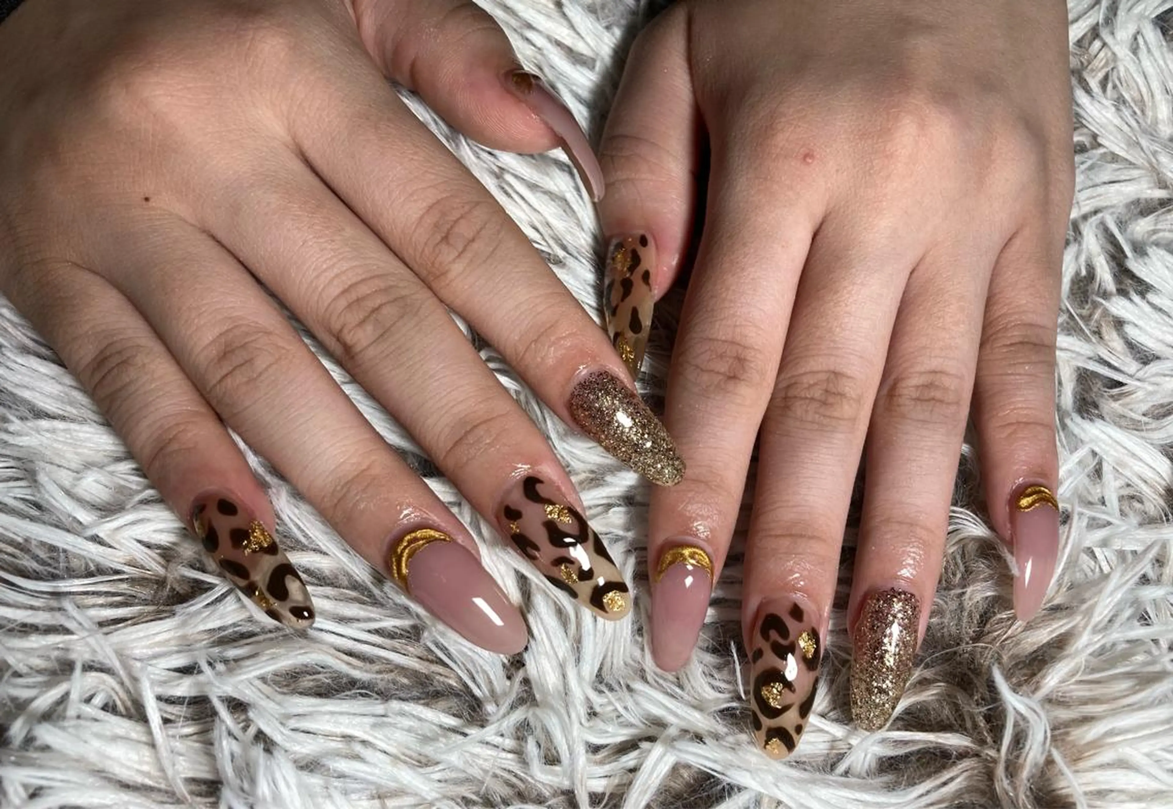 ロング ネイル ハンドネイル フットネイル ✴︎ Delightのネイルデザイン