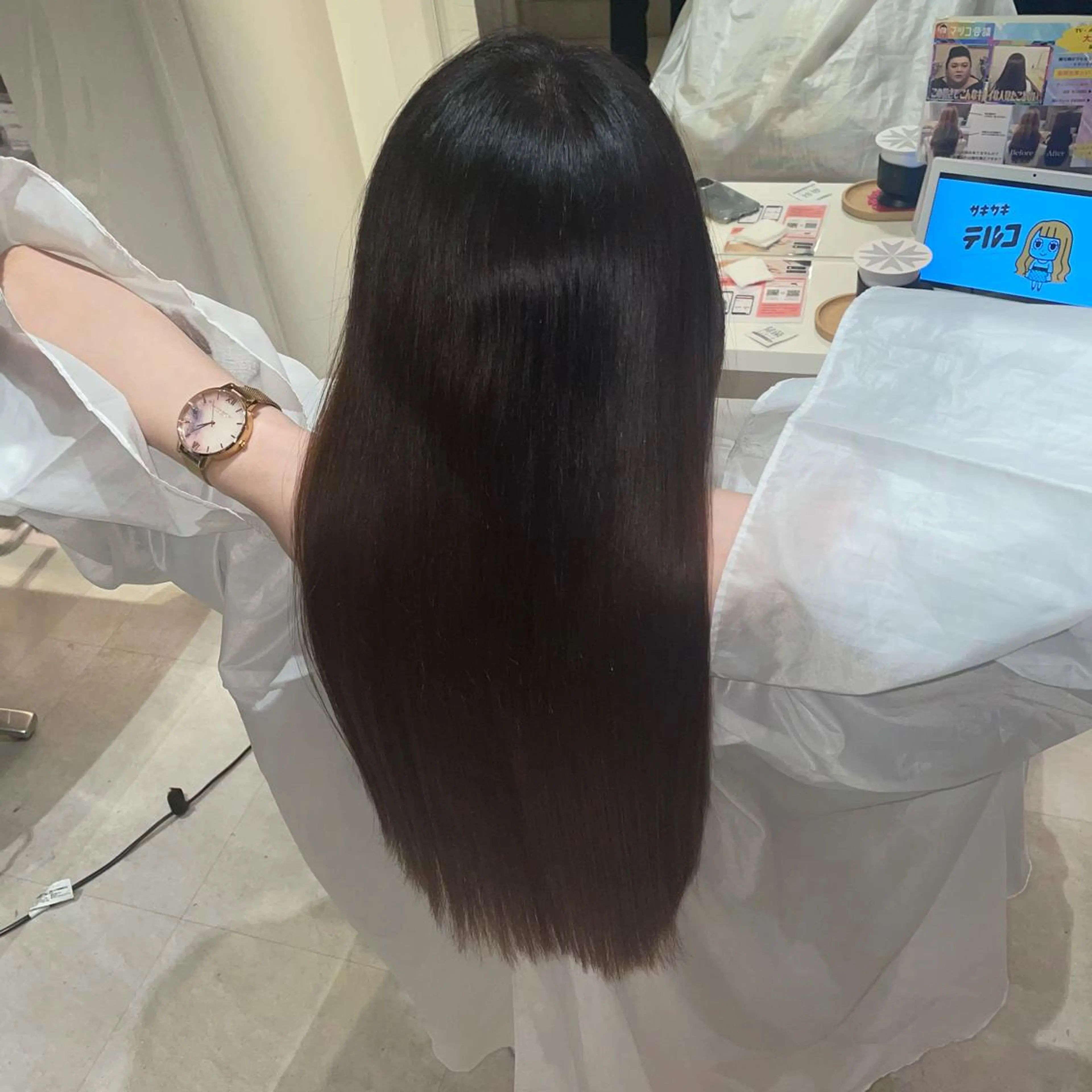 ロング カラー トリートメント 🌼韓国ヘア🌼 田中義也のヘアスタイル