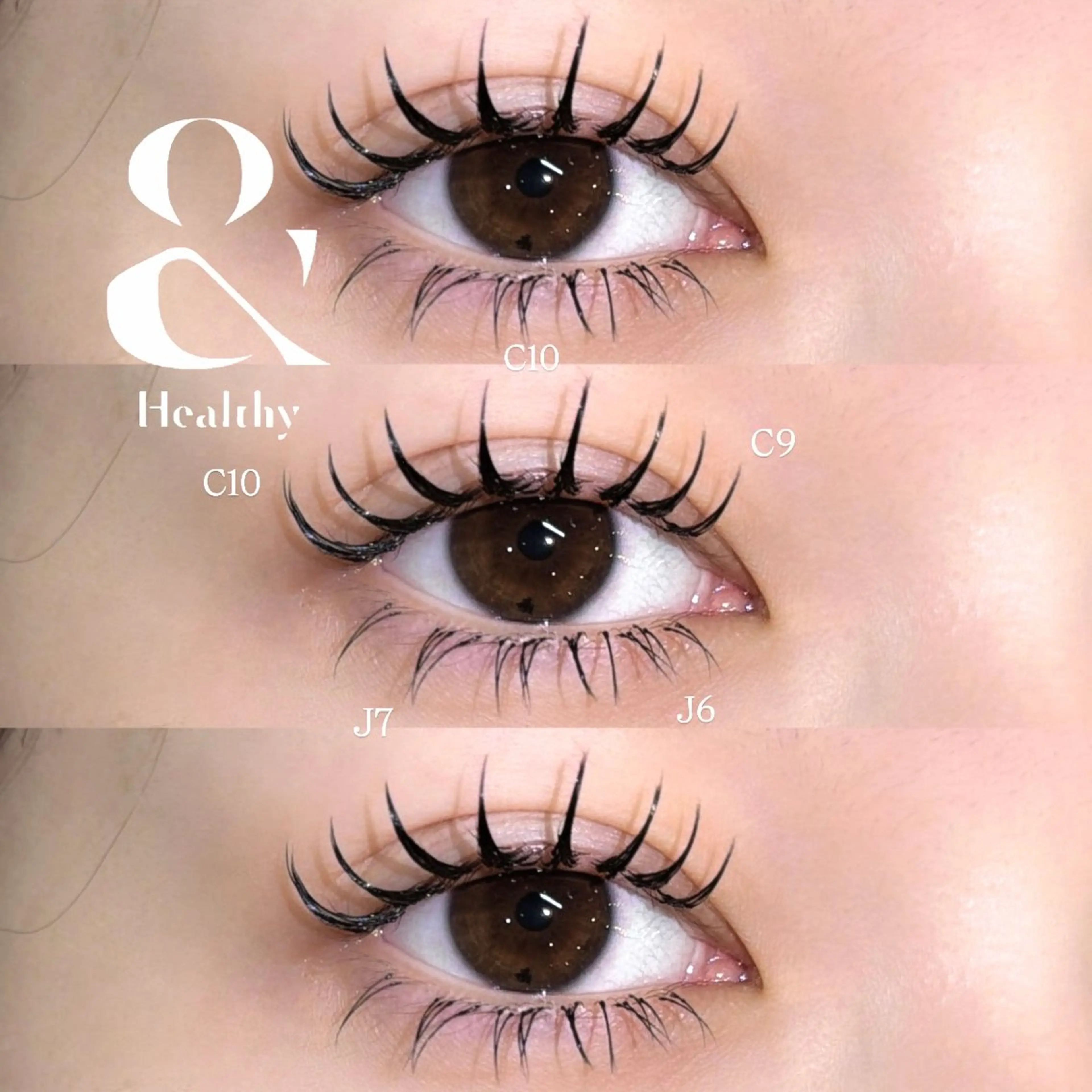 マツエク・マツパ 下まつげエクステ マツエク 石原 怜那のマツエク・マツパデザイン