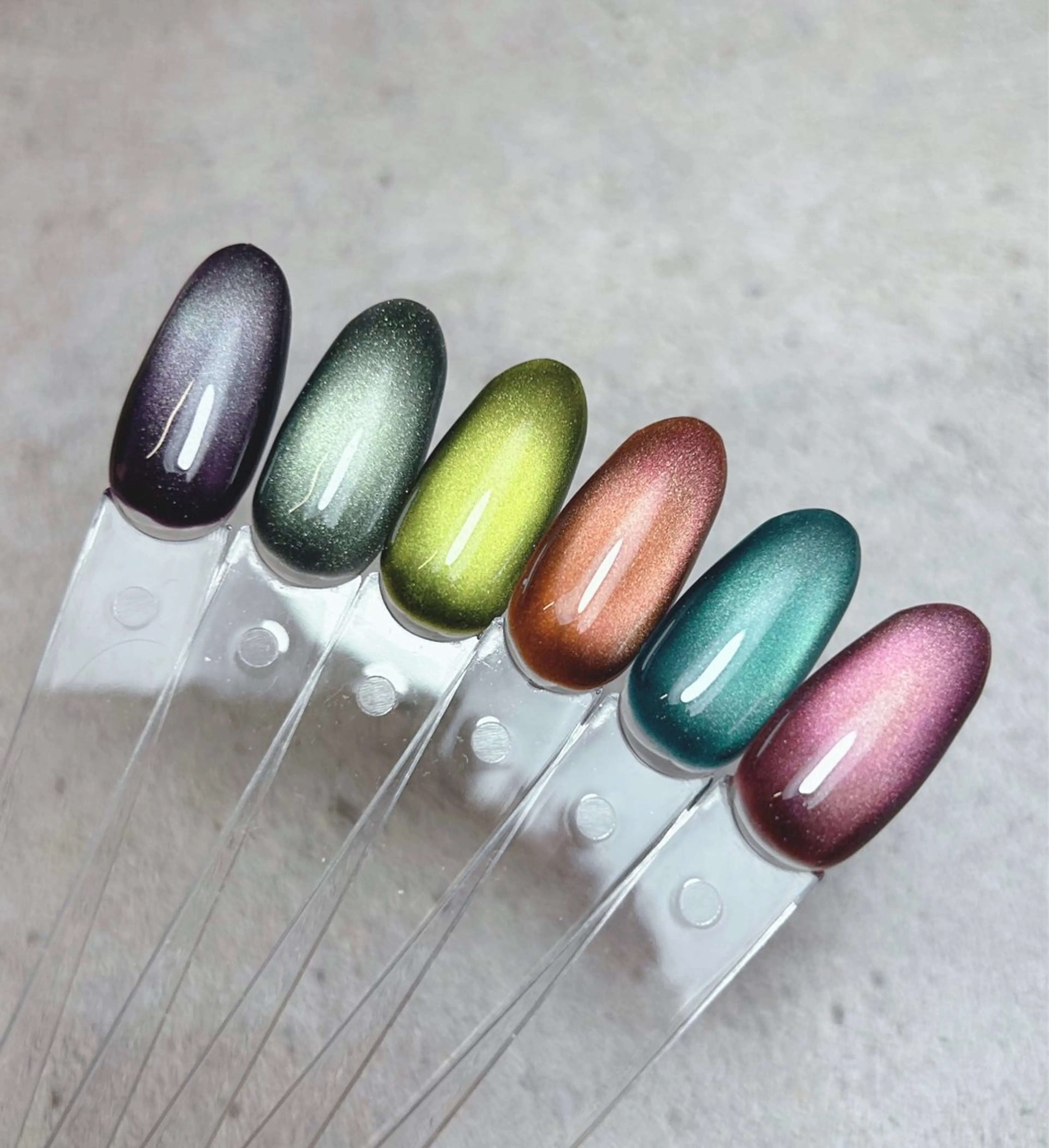 ネイル マグネットネイル 透灯 TOUTOU 🪄のネイルデザイン