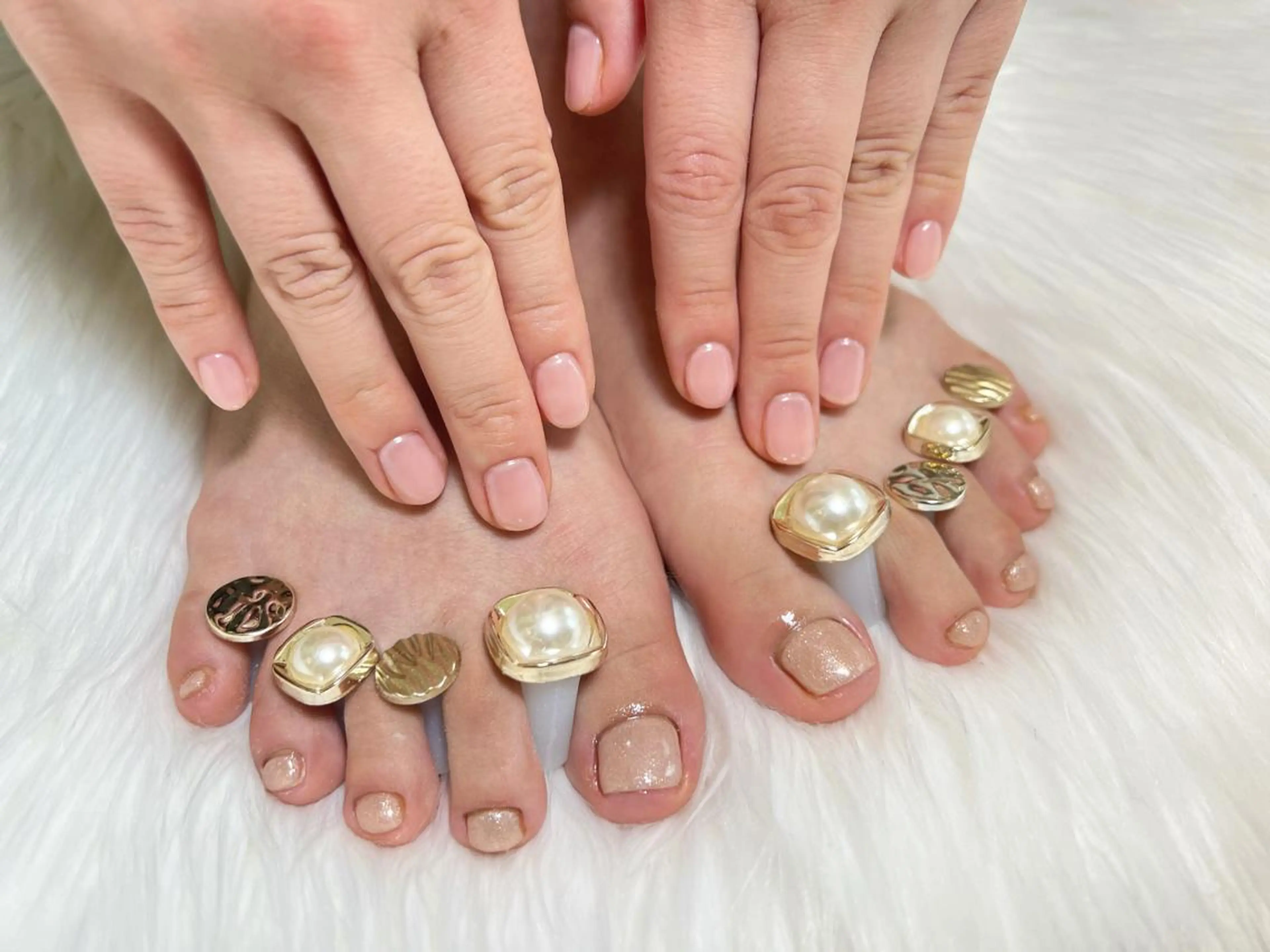 【minimo限定】ハンド&フット ナチュラルネイル　90分の写真