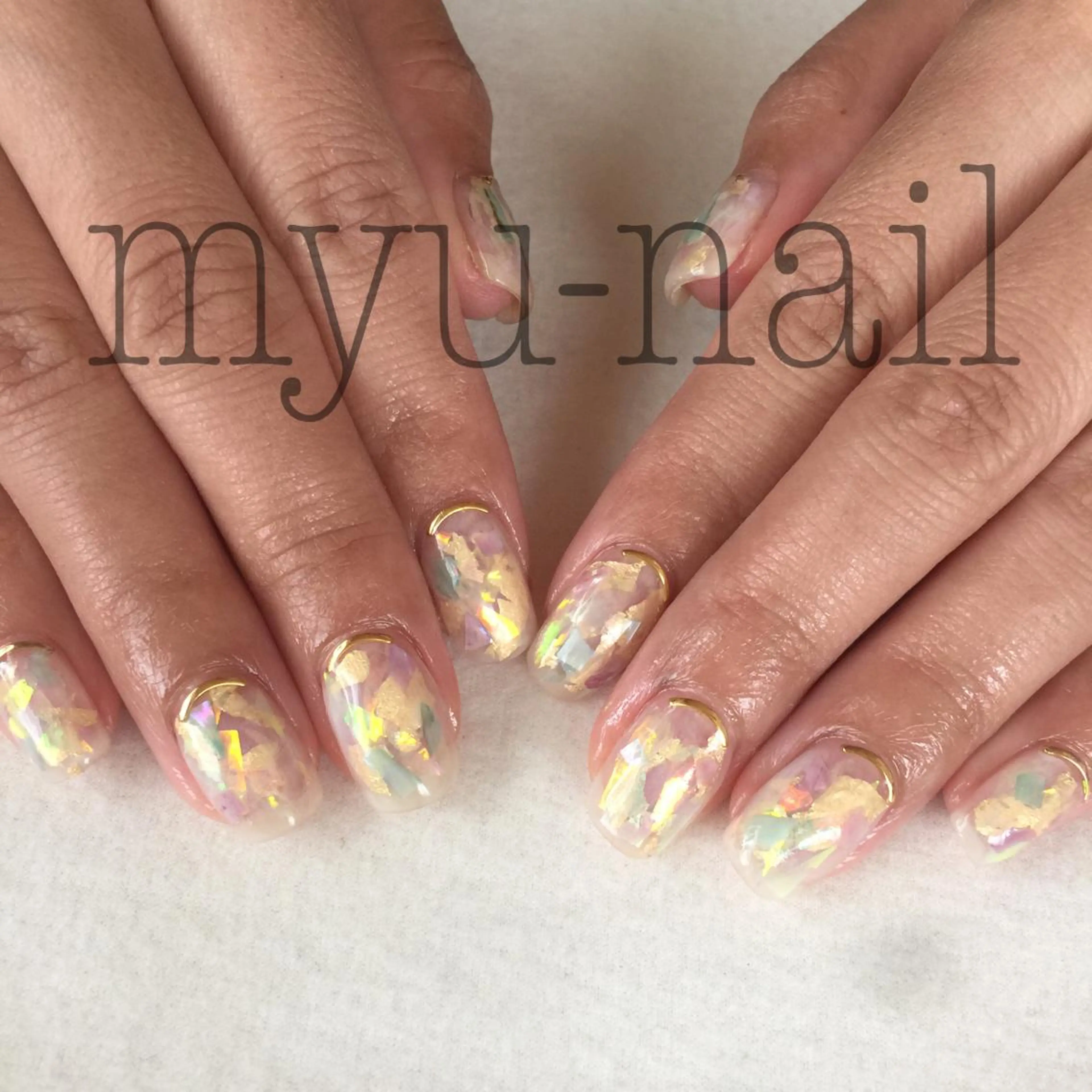 ネイル ハンドネイル ホームサロン myu-nailのネイルデザイン