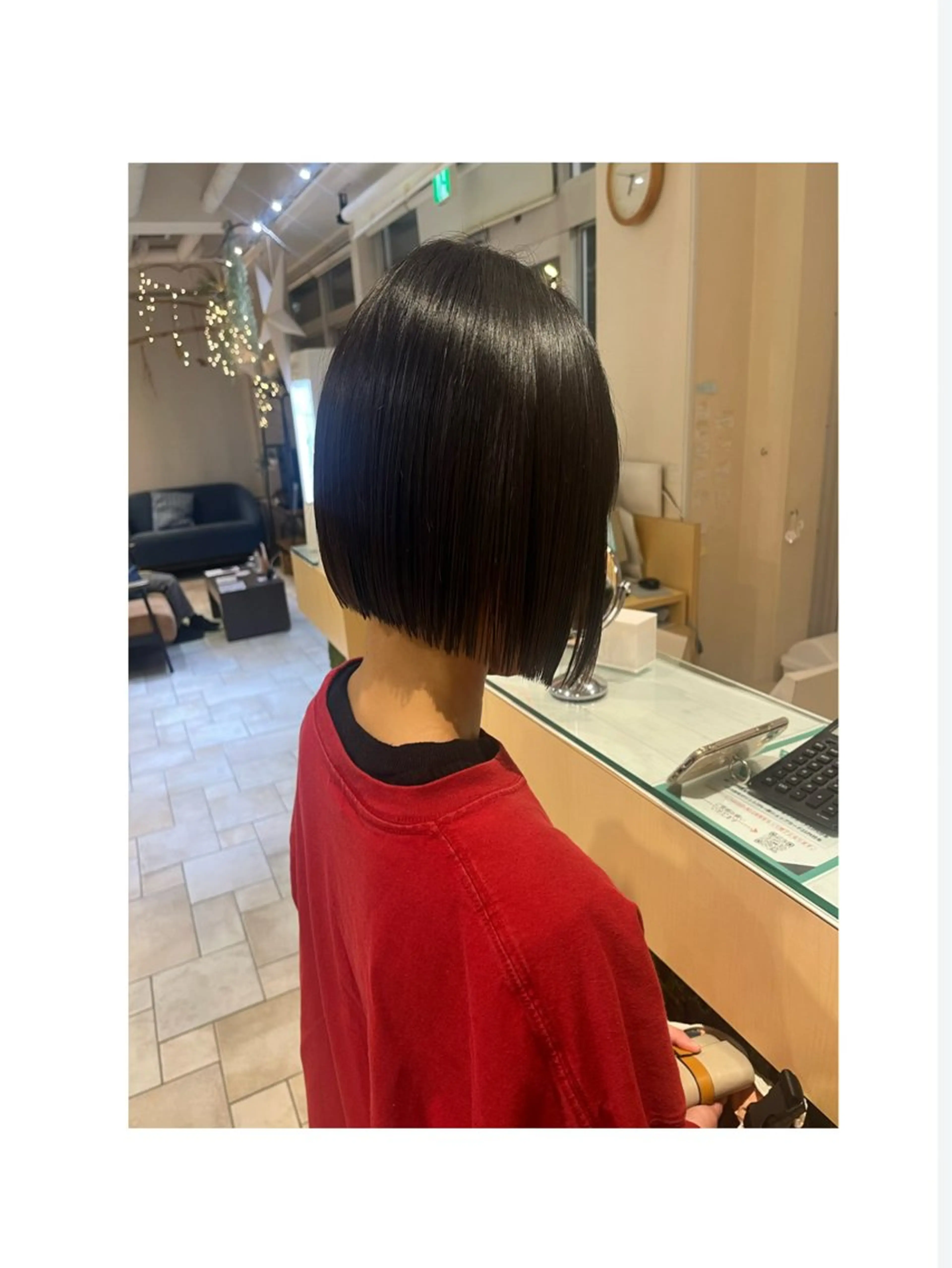 ショート カラー ブリーチ ダブルカラー エドルカラー インナーカラー ブリーチなしカラー カット トリートメント 髪質改善/レイヤー/ ボブ/磯野史歩のヘアスタイル