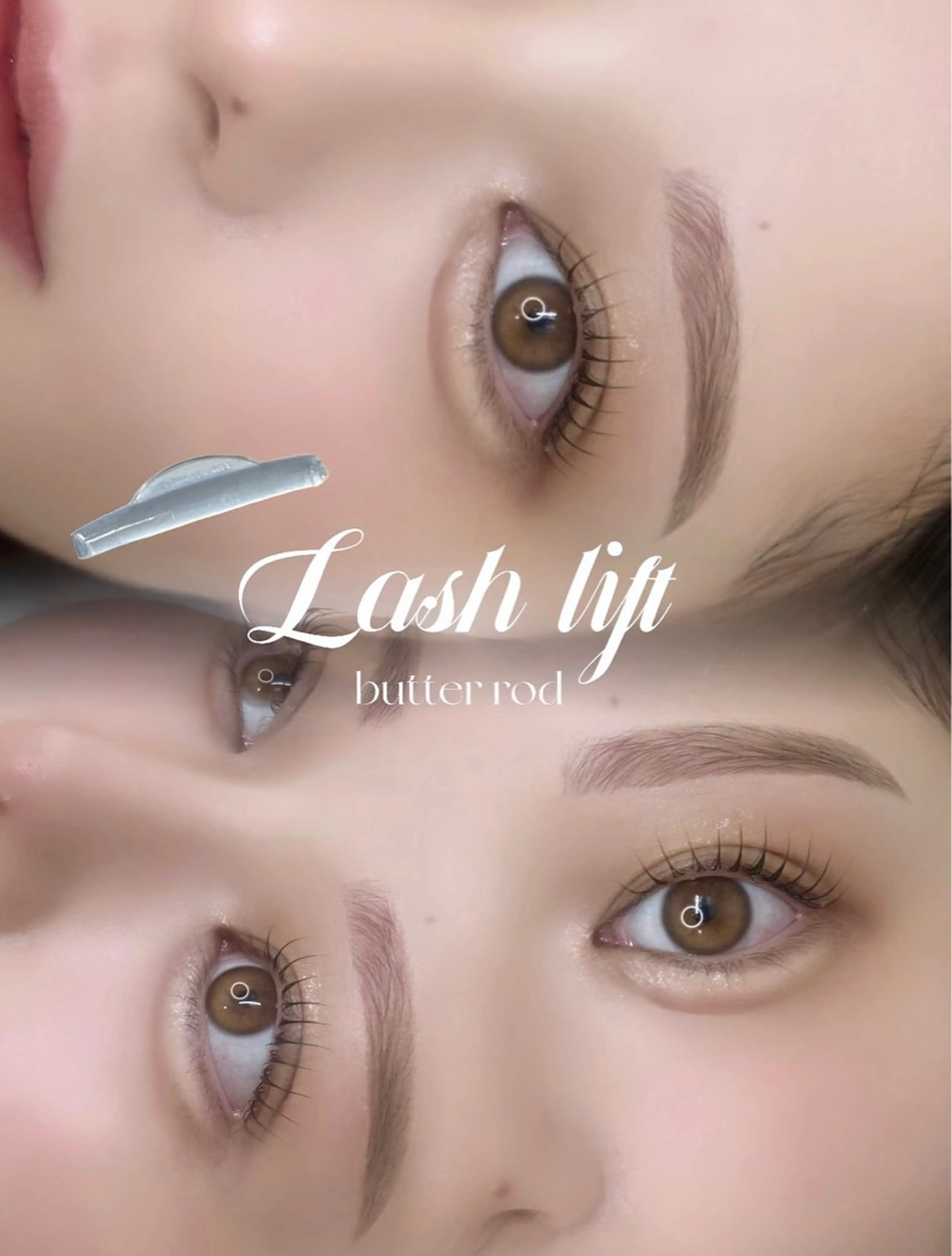 マツエク・マツパ フラットラッシュ パリジェンヌラッシュリフト まつげパーマ 下まつげエクステ 一重×まつ毛パーマ Une fleur chihiroのマツエク・マツパデザイン