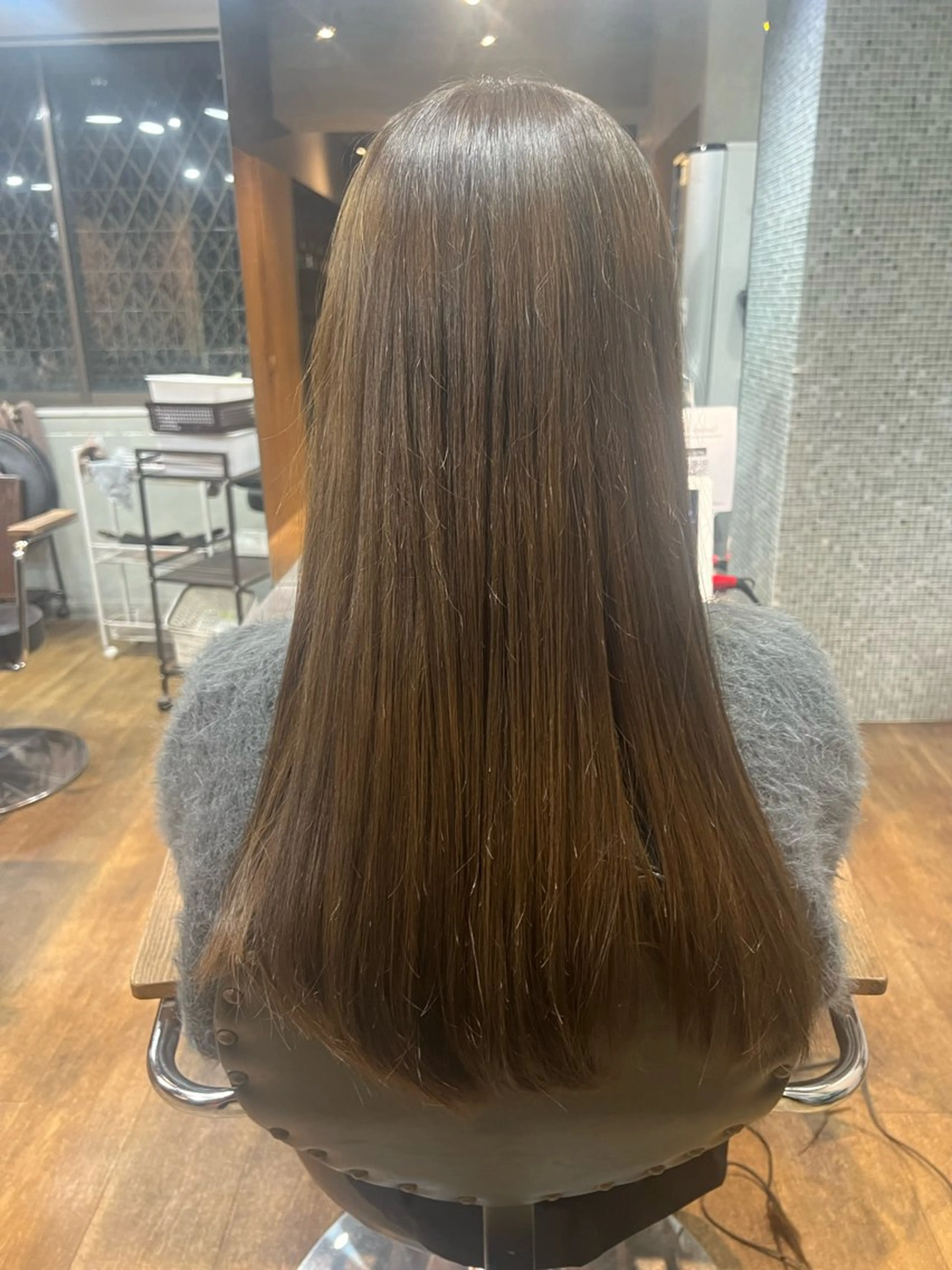 ロング カット ヘアカラー 脇山 真生のヘアスタイル