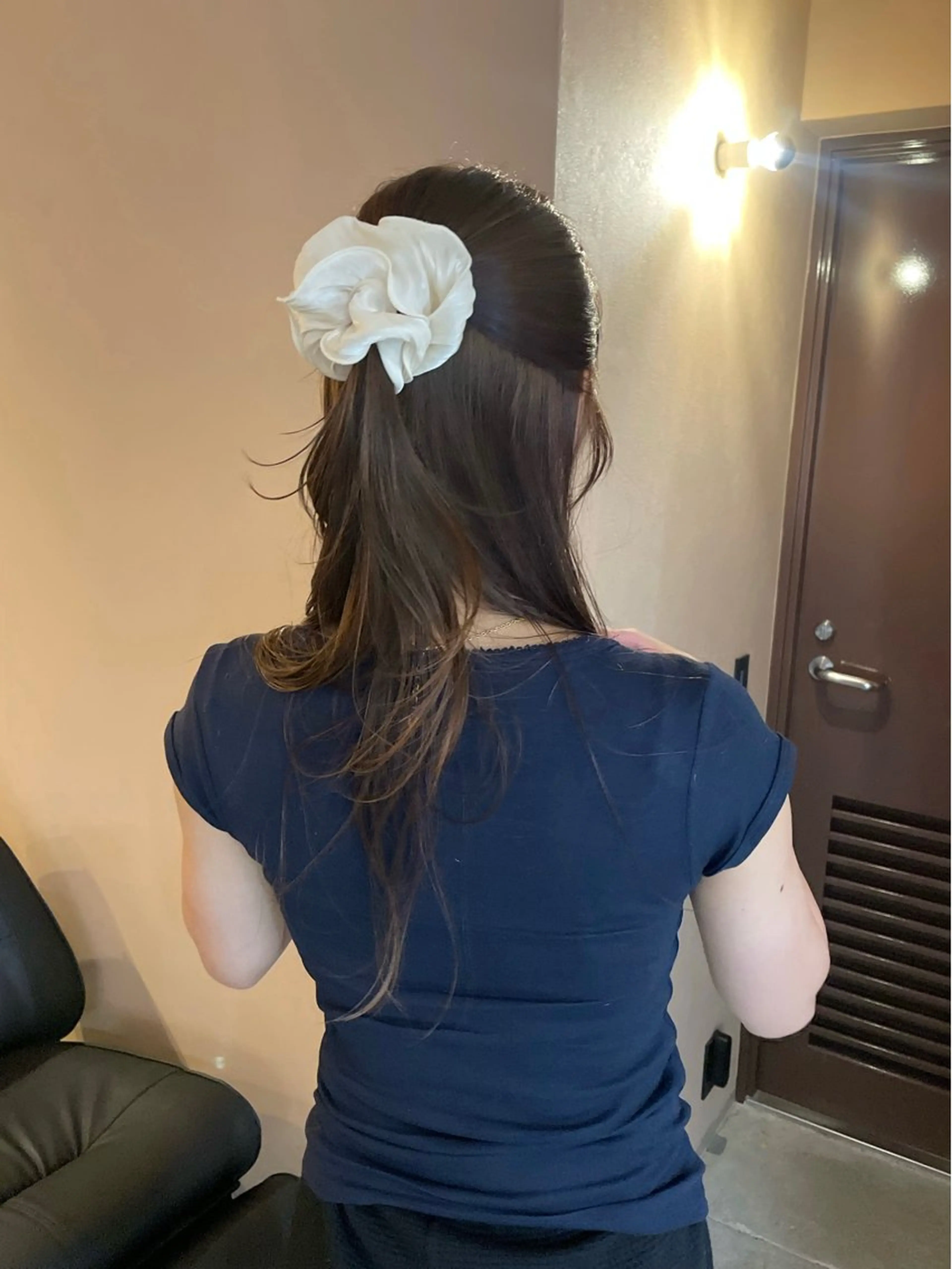 セミロング メンズモデル募集中 YOKE reinaのヘアスタイル