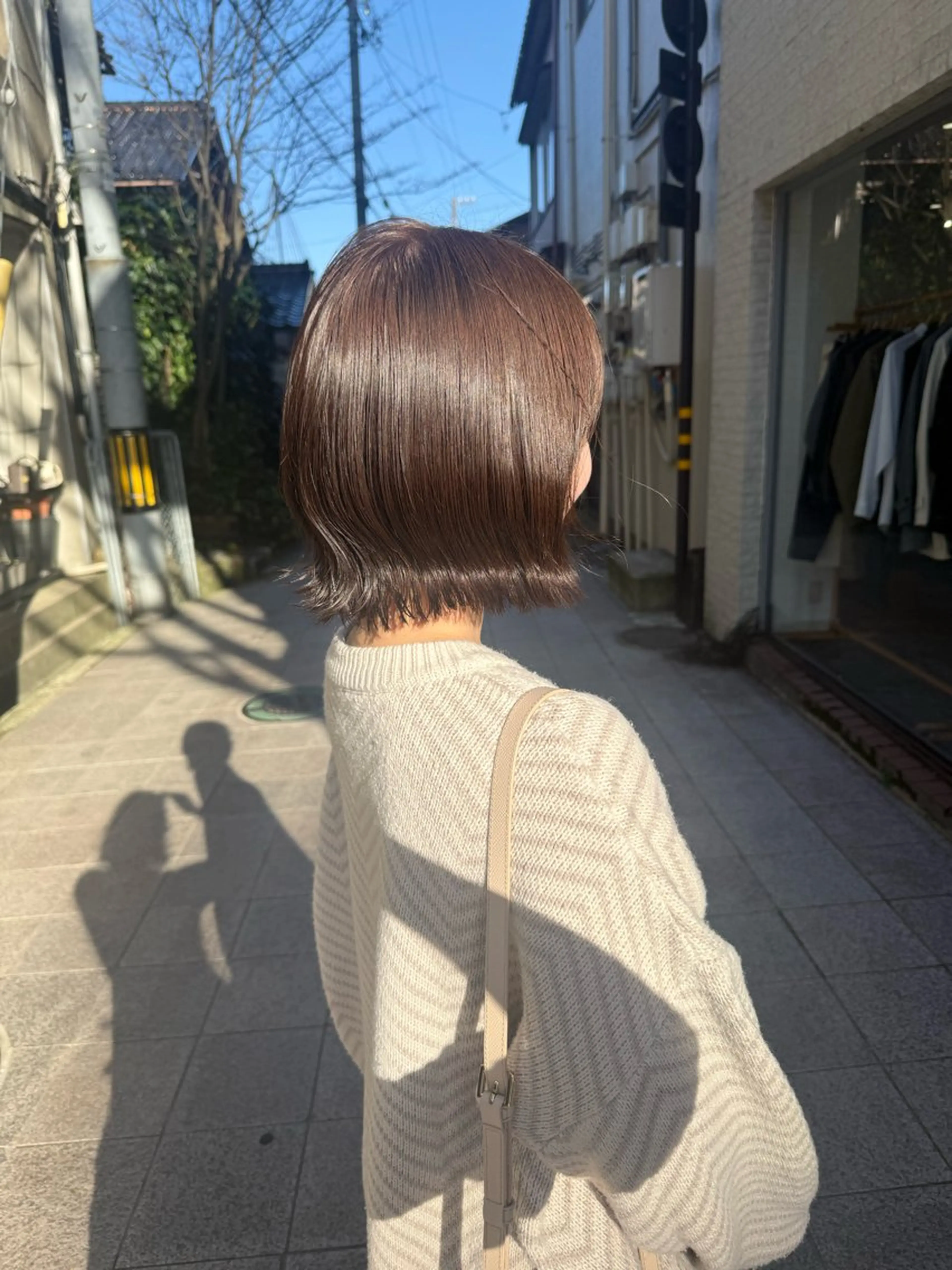 ショート カラー カット ヘアカラー 伶風/ボブ/ ハッシュカットのヘアスタイル