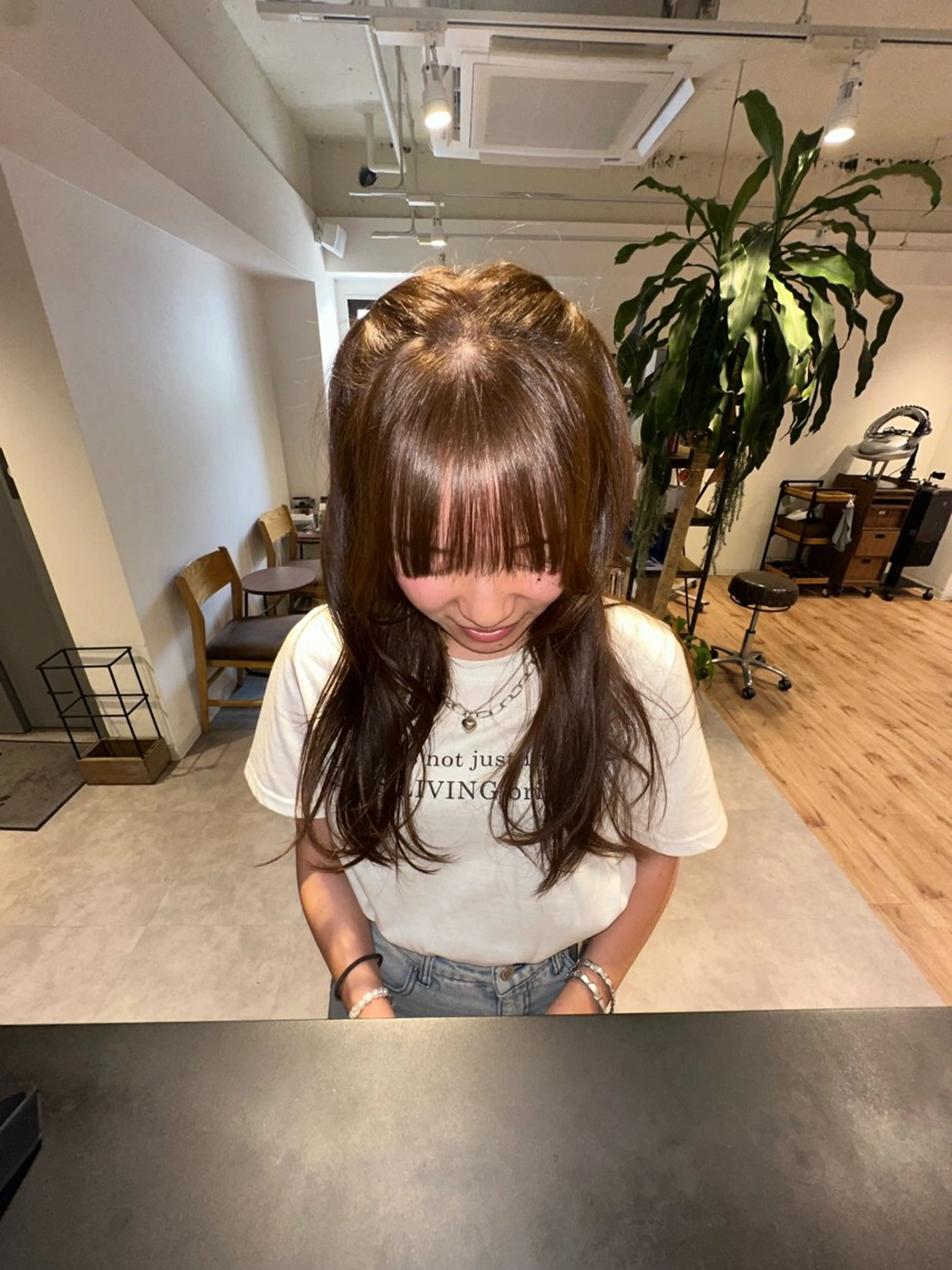 ロング カラー りせ 🧸𖤐久米川のヘアスタイル