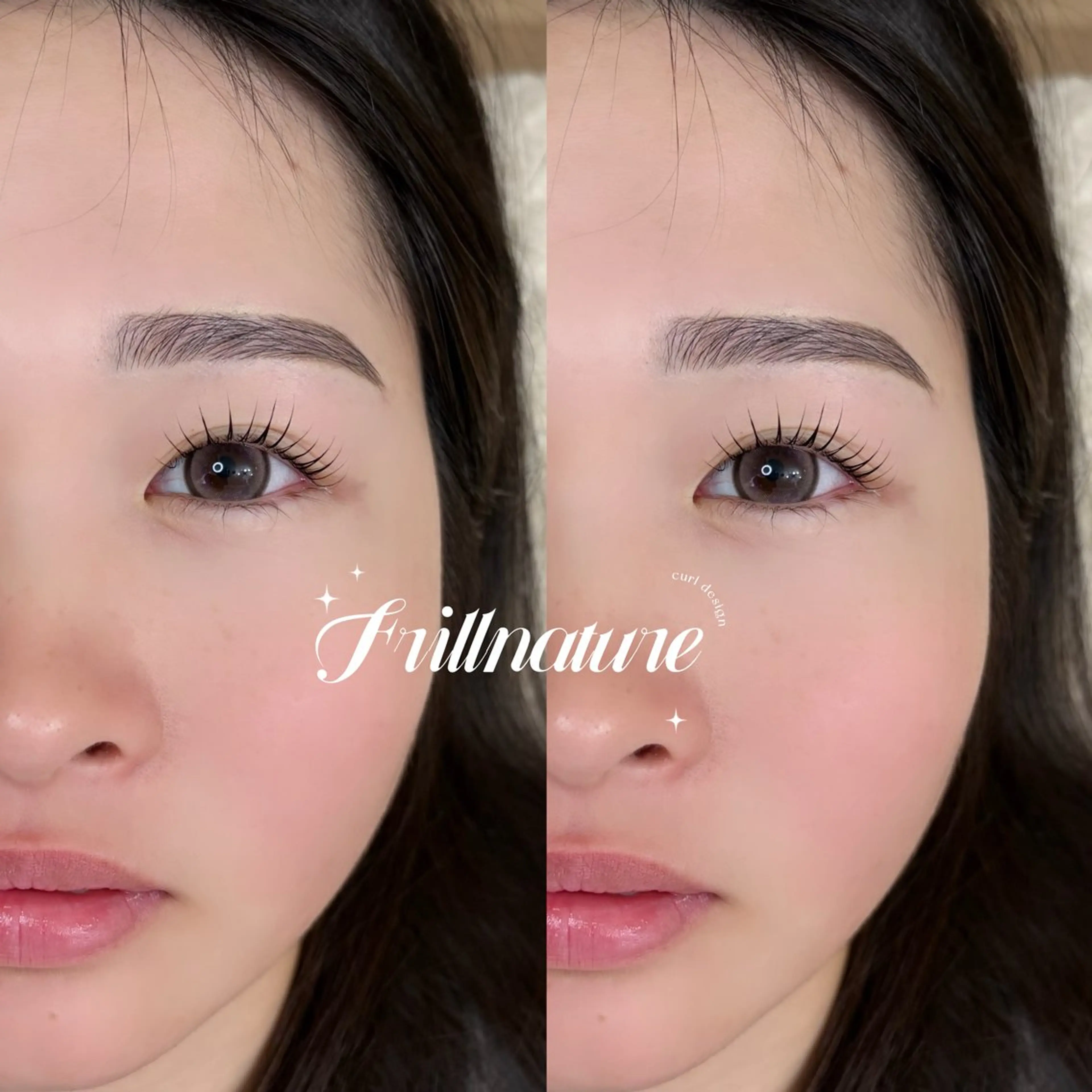 マツエク・マツパ フリルナチュール 東梅田店所属・yui  ︎︎のマツエク・マツパデザイン