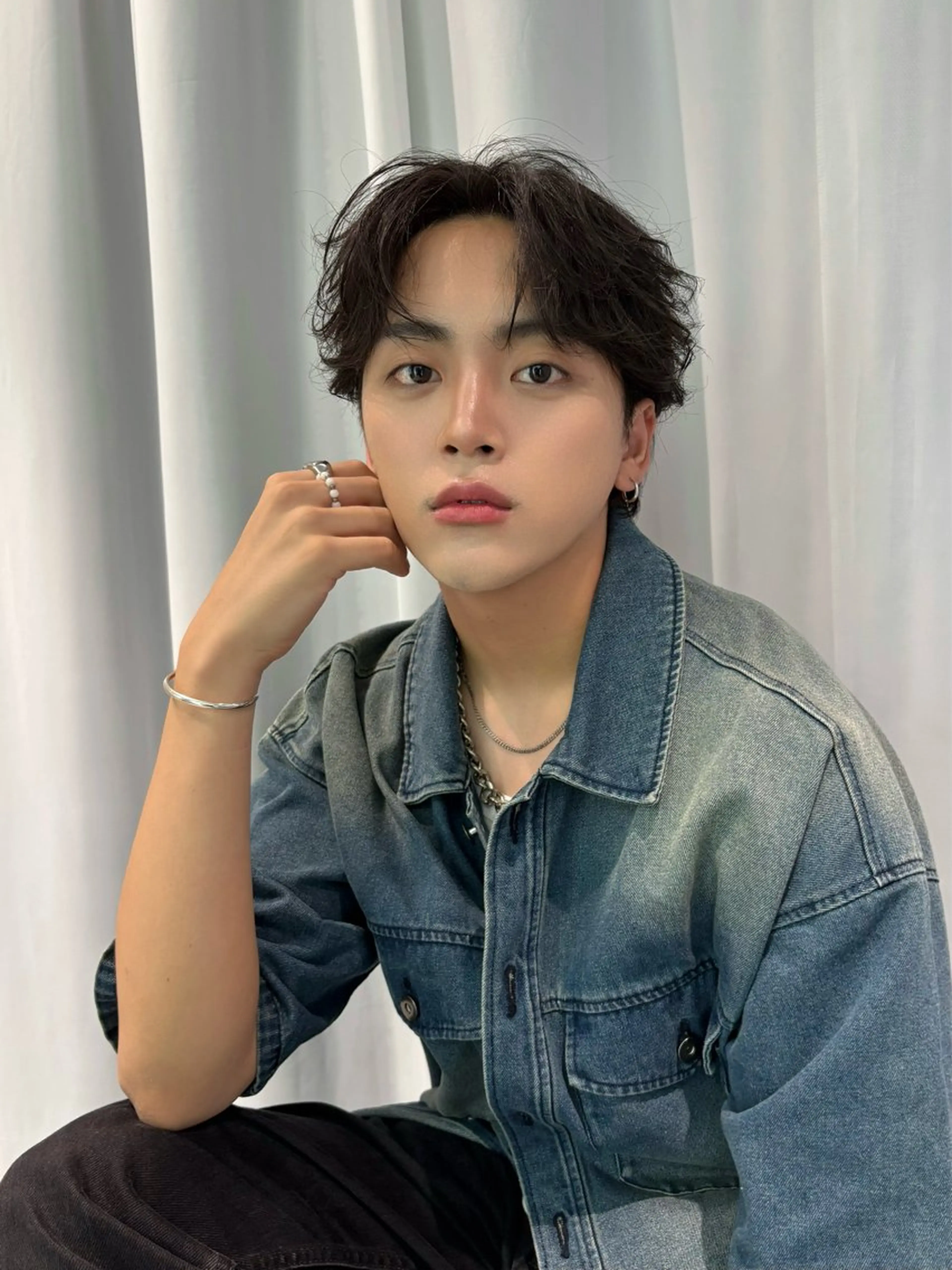 ショート パーマ メンズ [渋谷美容師] 玲弥のヘアスタイル