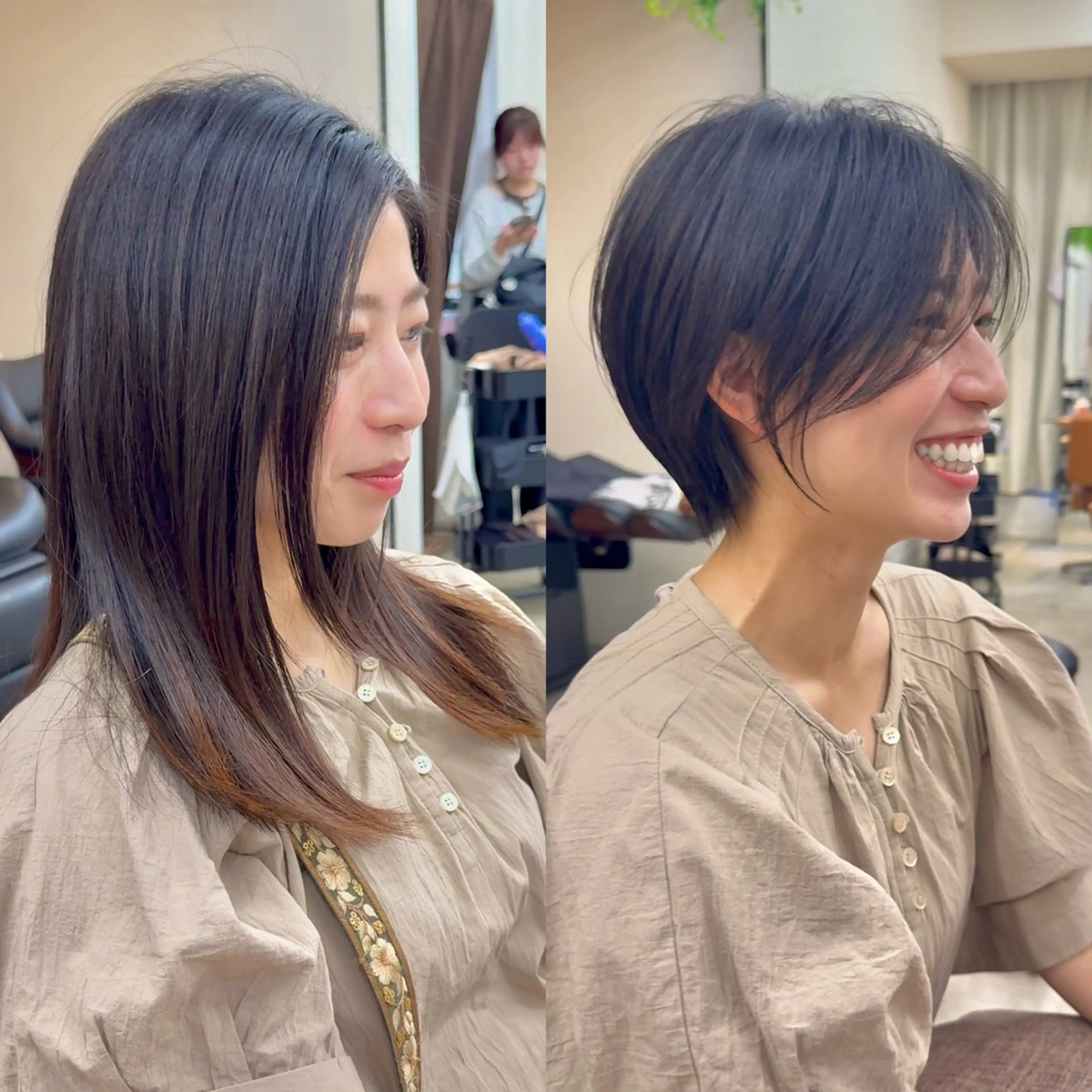 ショート 🌈銀座、ボブ ショート🌈にっしーのヘアスタイル