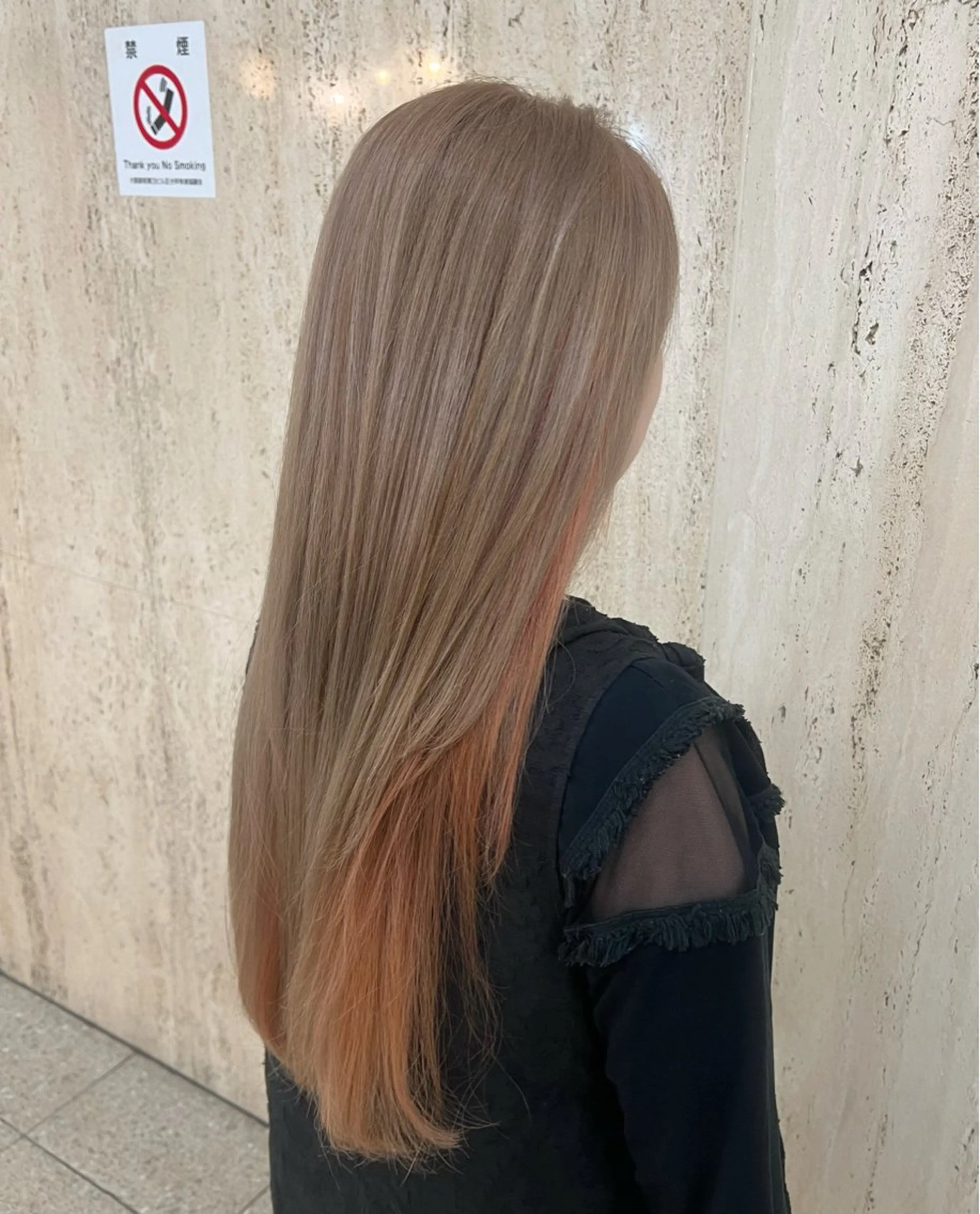 リタッチor部分ケアブリーチ+オンカラー🎀🎶の写真