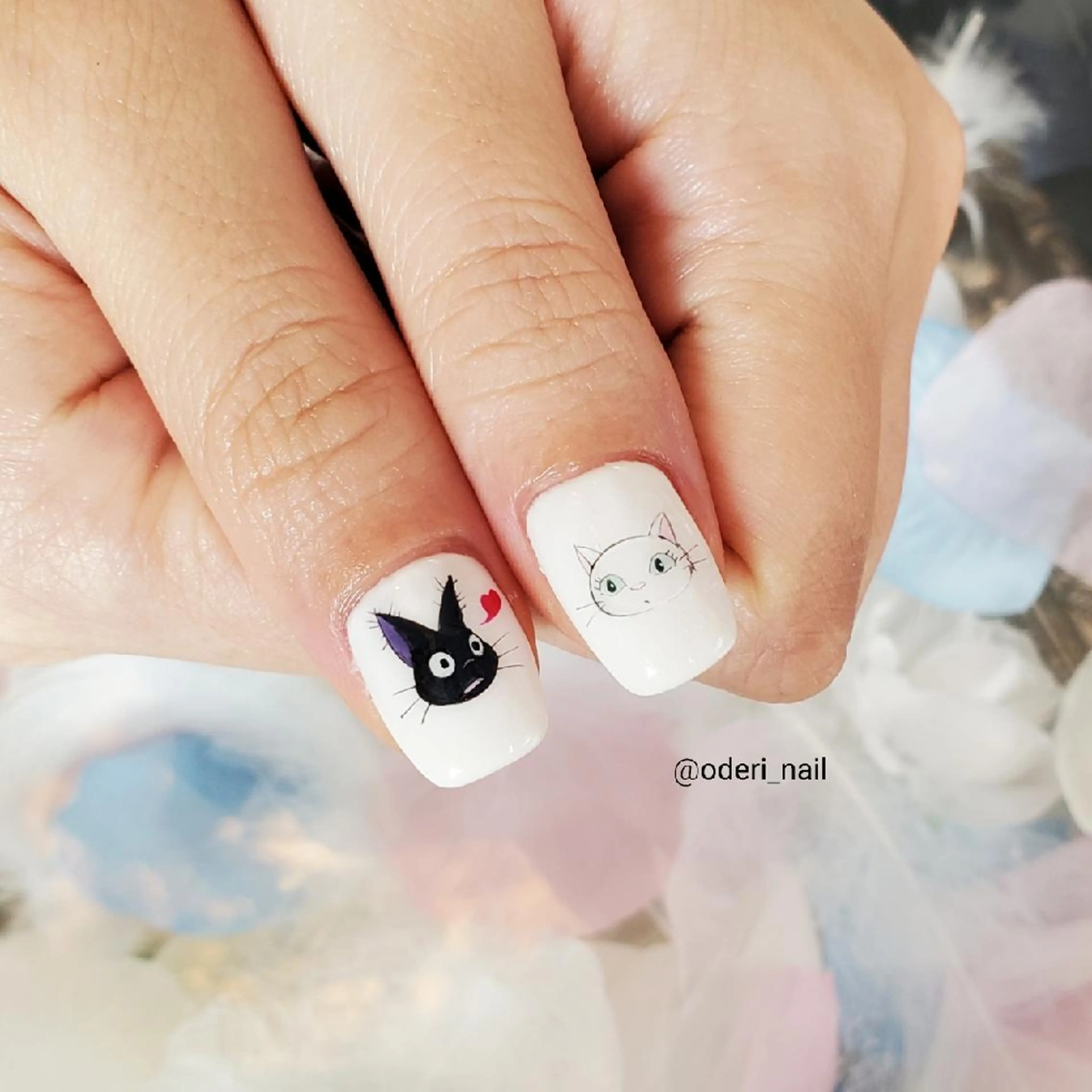 ネイル アートネイル ジェルネイル おで@ oderi_nailのネイルデザイン