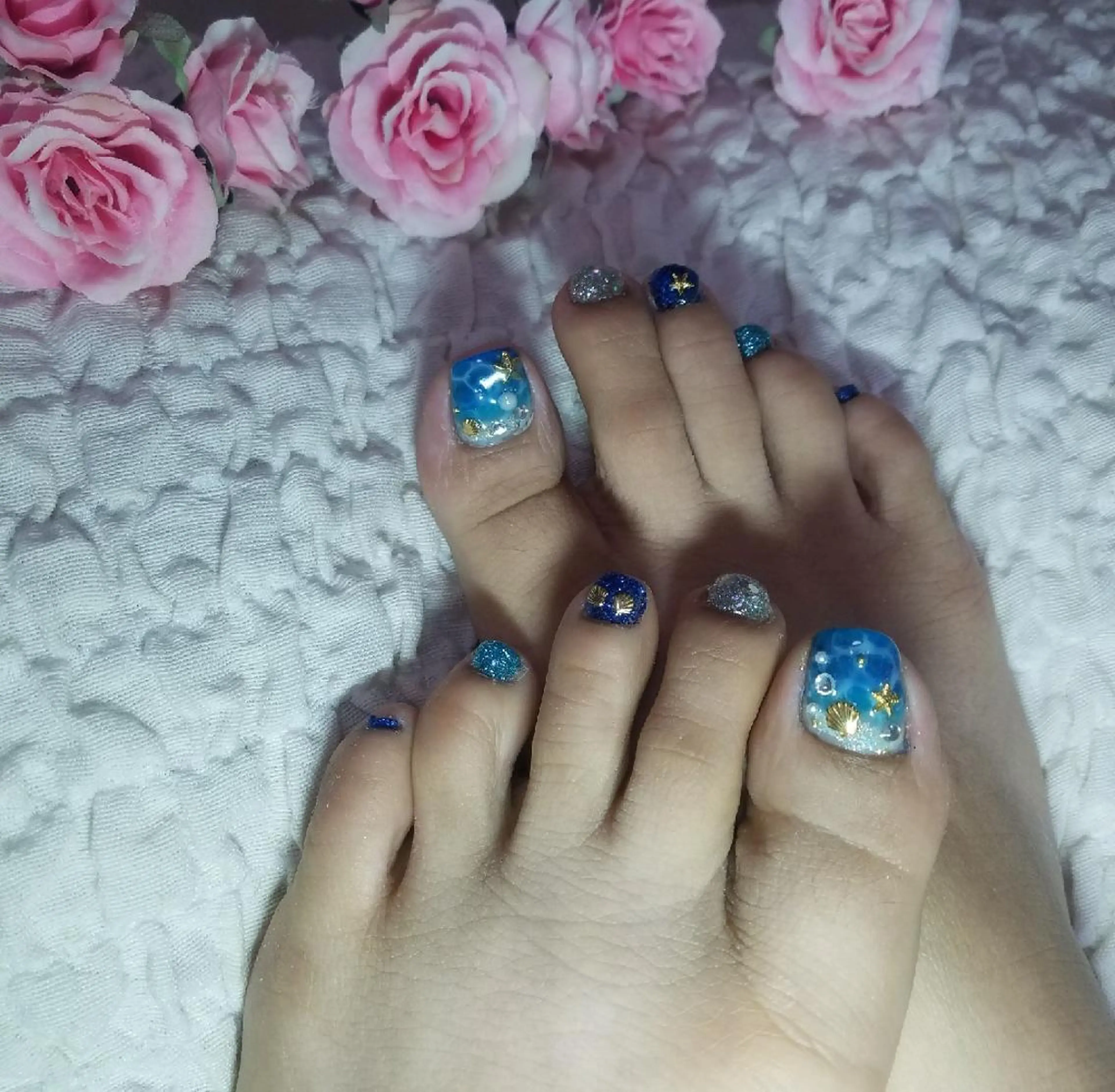 ネイル フットネイル nail atelier yuka所属・❤ yuka❤のネイルデザイン