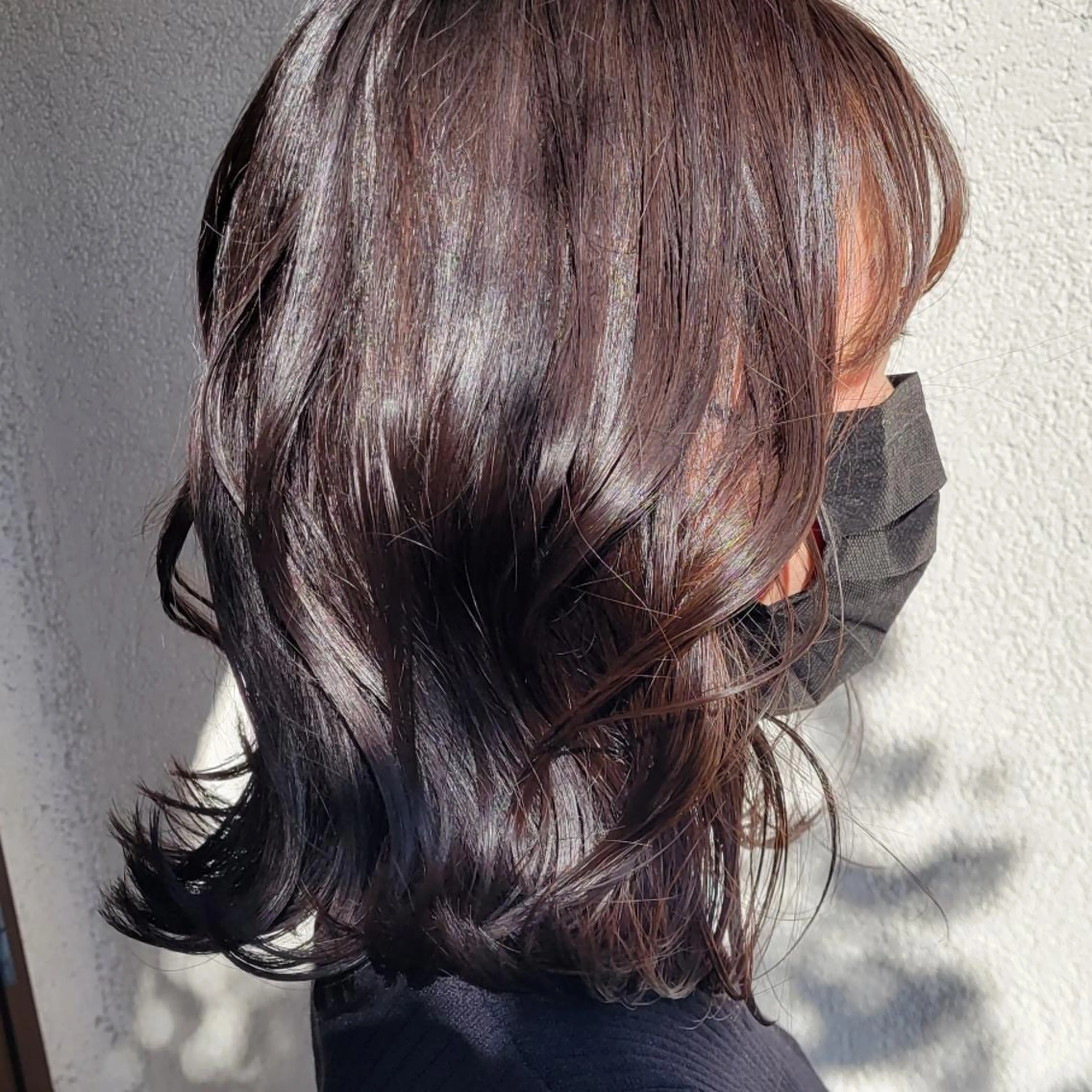 ミディアム ヘアアレンジ 韓国風ヘア 外ハネヘア UHair吉田 /ショートヘアのヘアスタイル