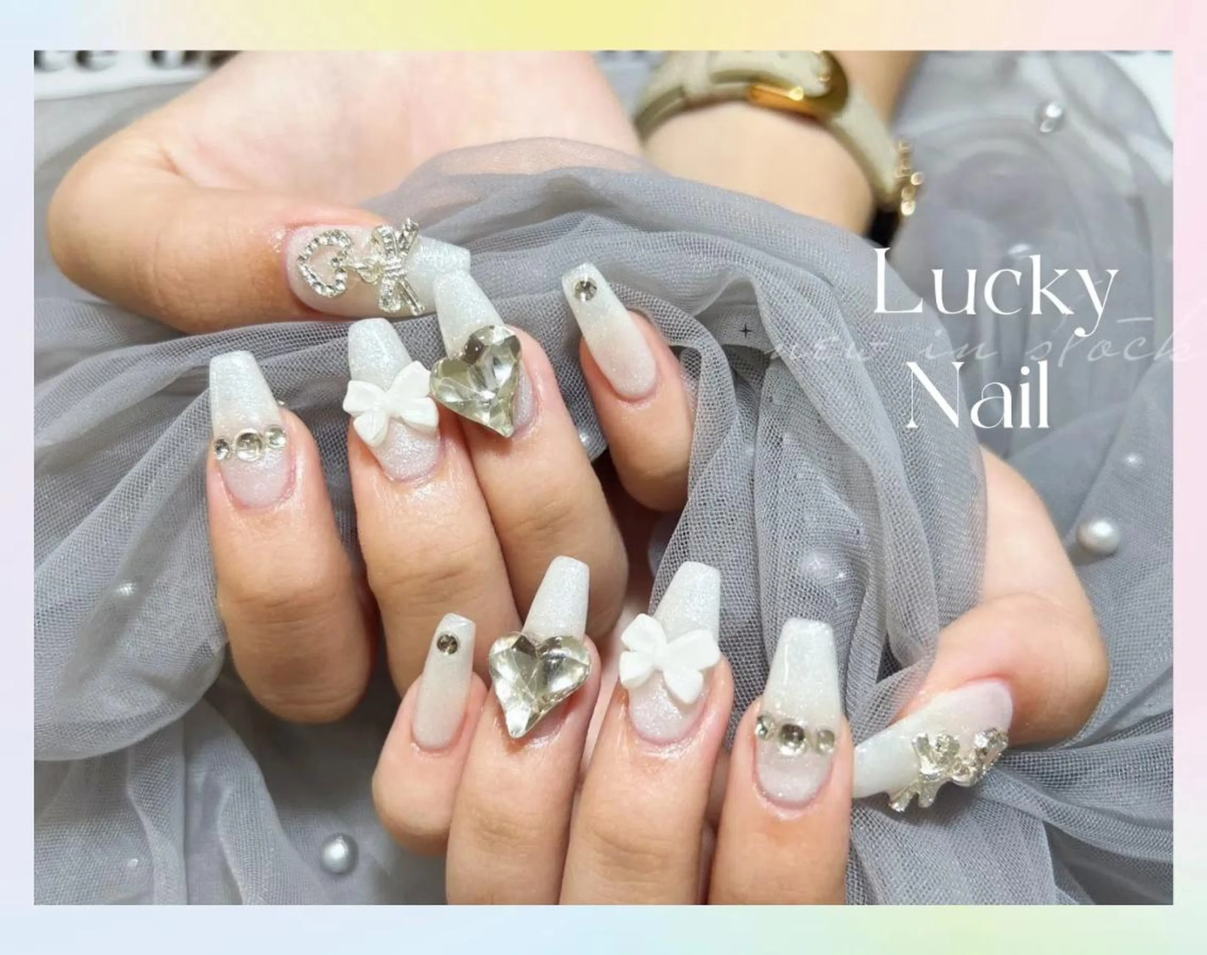 ネイル ハンドネイル ハンドケア Lucky Nail Studioのネイルデザイン