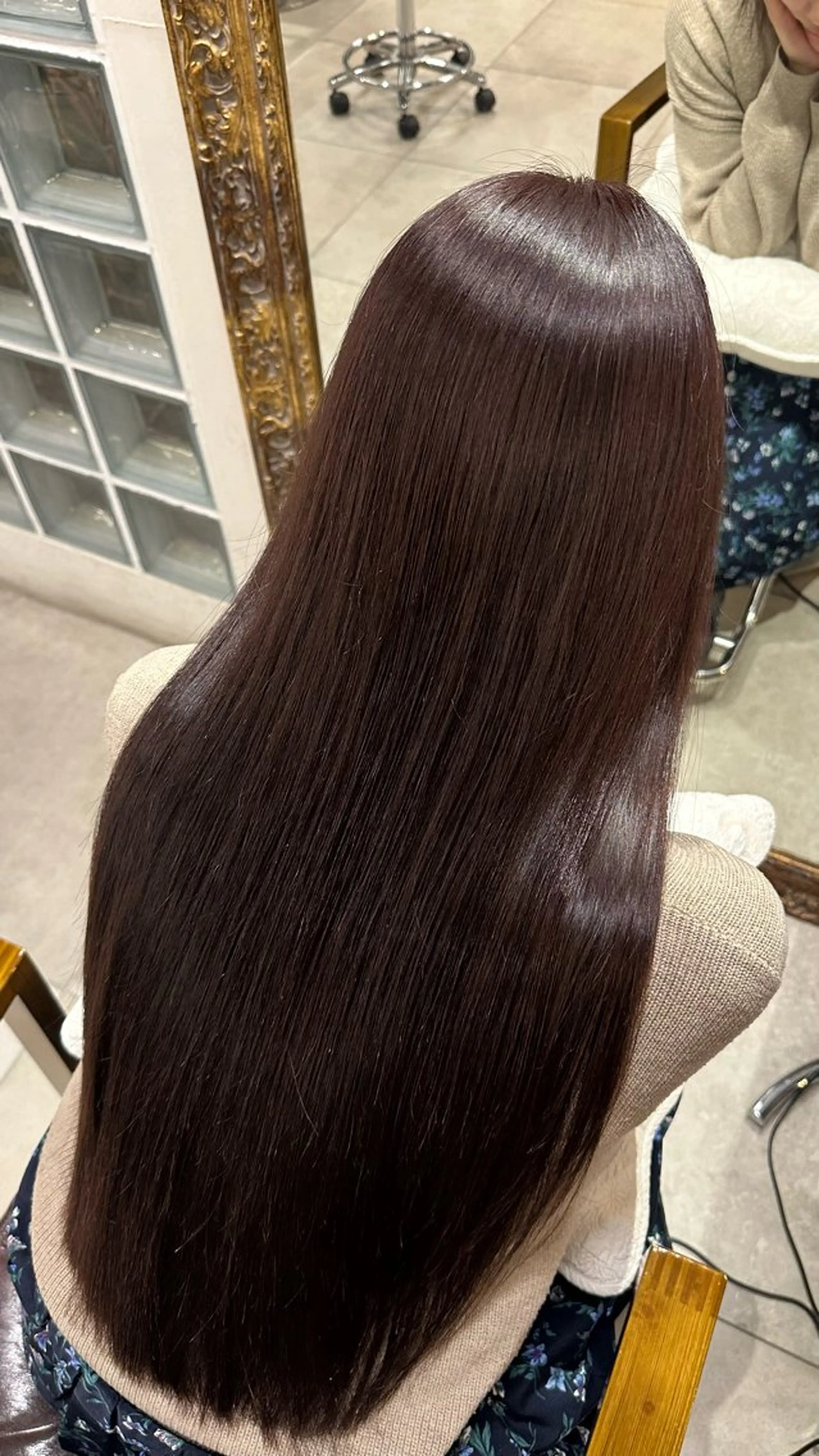 ロング ヘアカラー 遠藤 日和のヘアスタイル